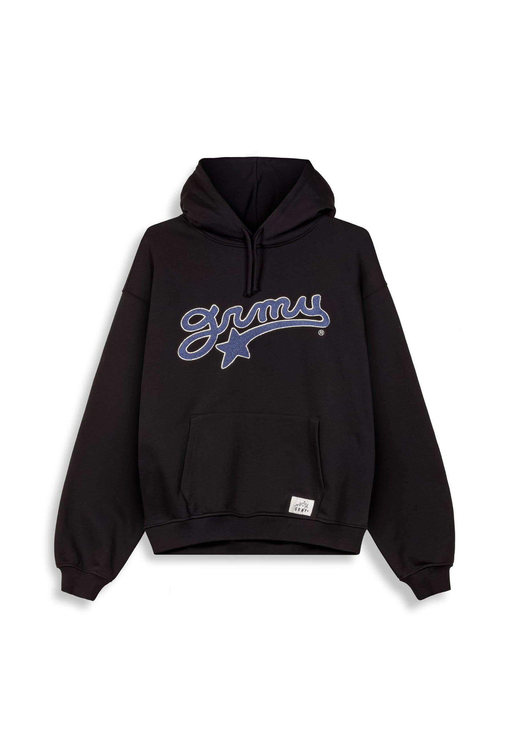 SUDADERA GRIMEY NEGRA MUDS THE RESIDENCE MADRID BOXY HOODIE