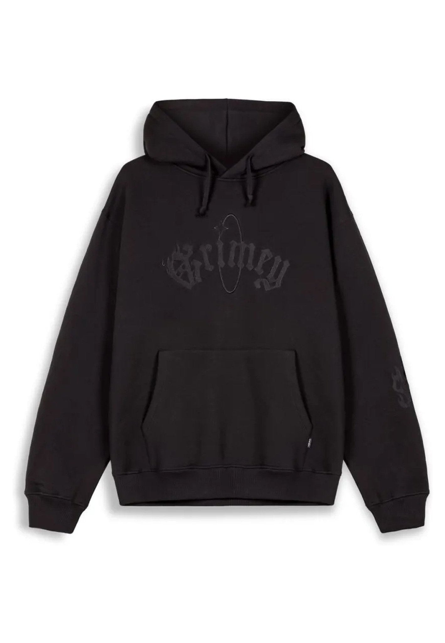 SUDADERA GRIMEY NEGRA SAOIRSE VINTAGE HOODIE - AREA ZERO