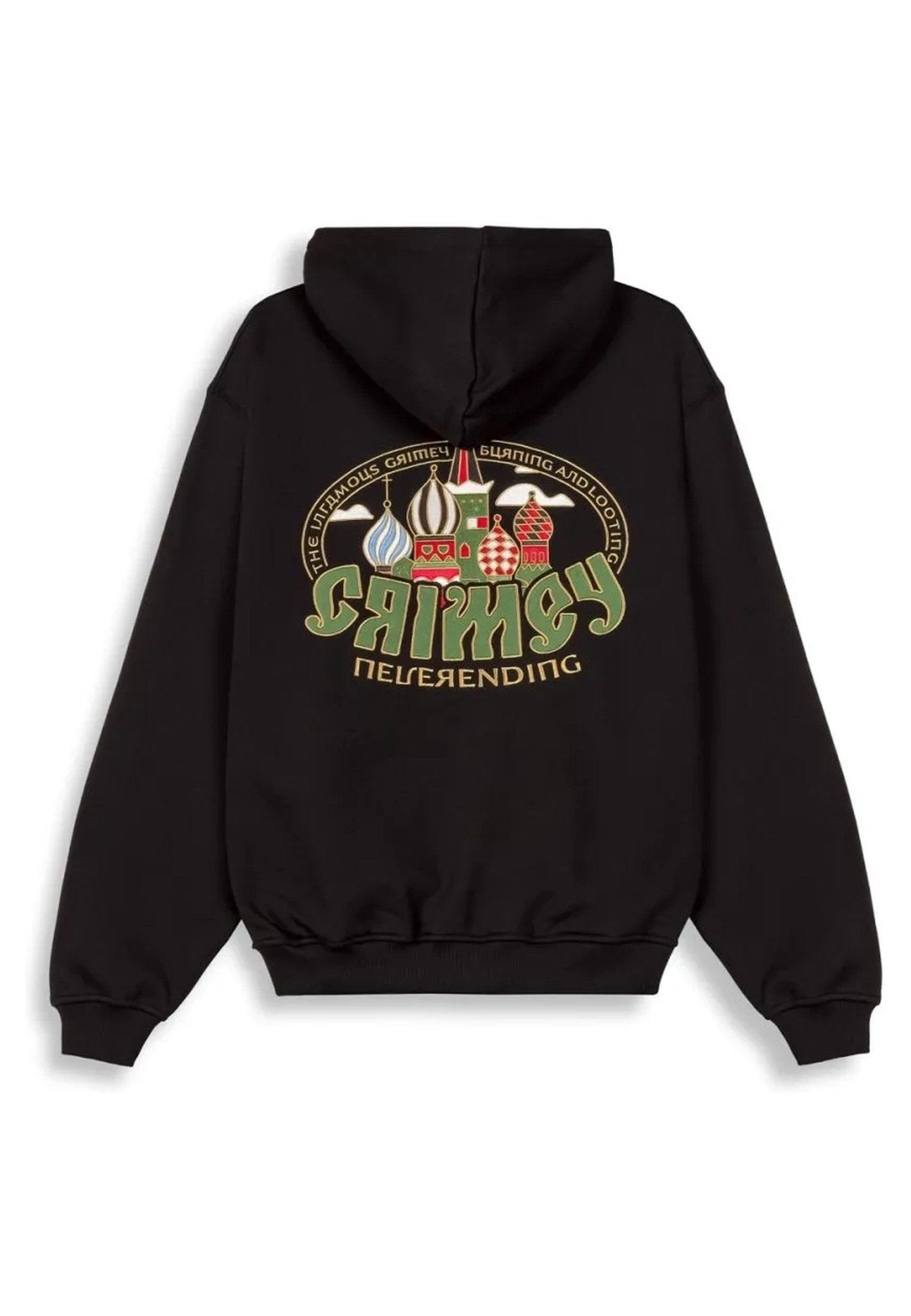 SUDADERA GRIMEY NEGRA THE LOWER DEPTHS VINTAGE HOODIE - AREA ZERO