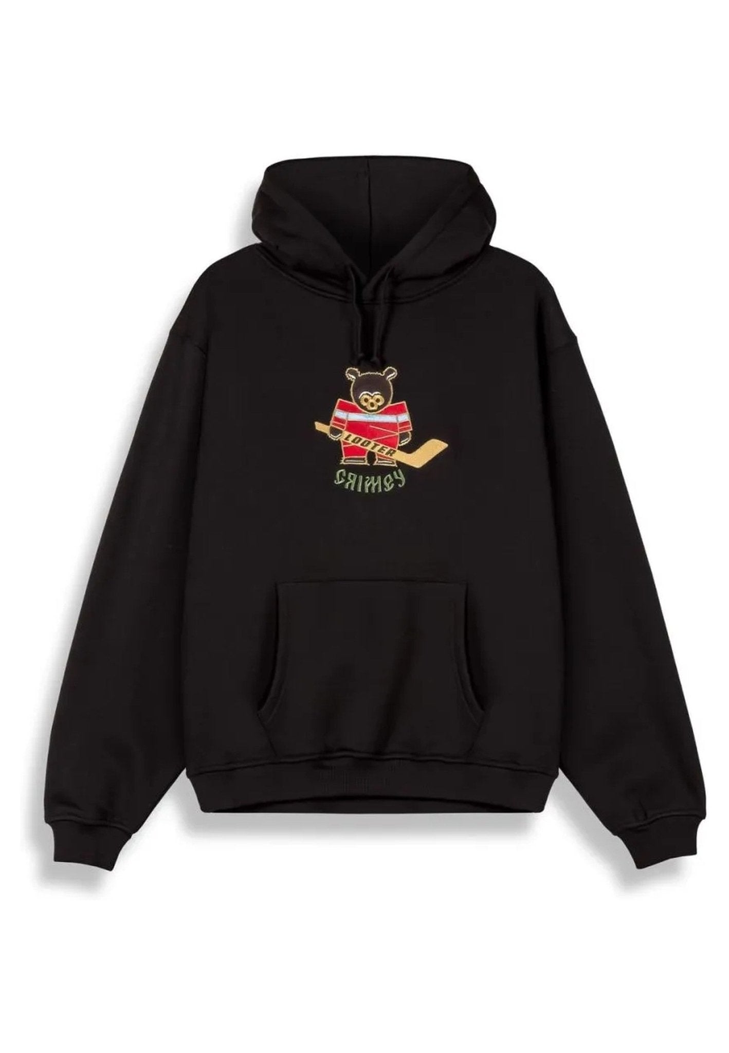 SUDADERA GRIMEY NEGRA THE LOWER DEPTHS VINTAGE HOODIE - AREA ZERO