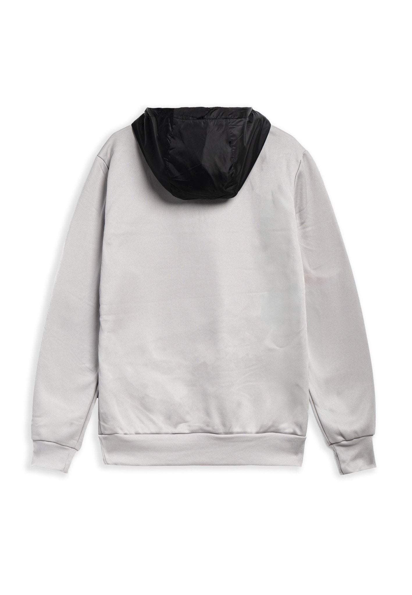 SUDADERA GRIS FRONT POCKET HOODIE - AREA ZERO