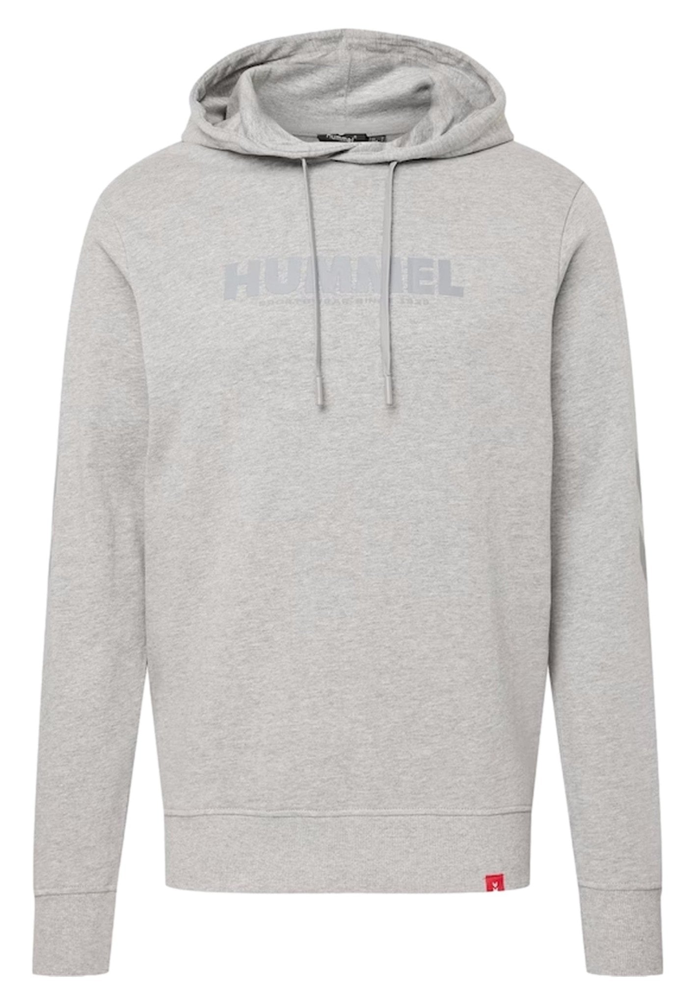 SUDADERA HUMMEL GRIS LEGACY LOGO HOODIE - AREA ZERO