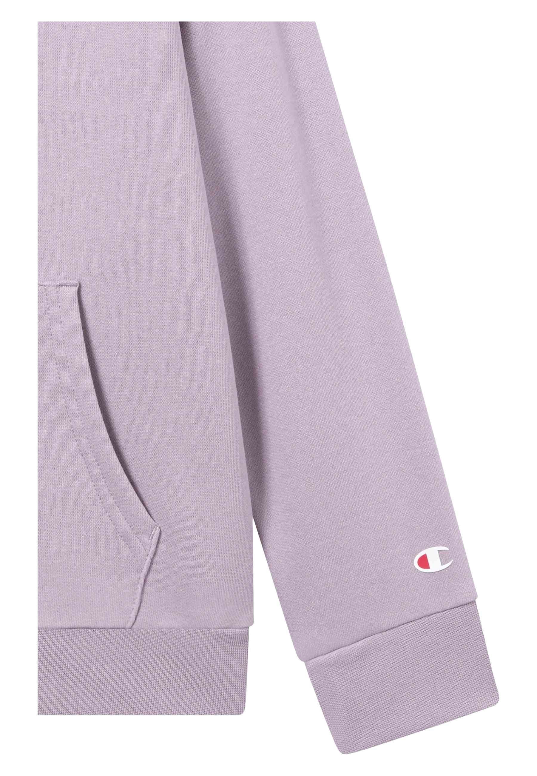 SUDADERA JUNIOR CHAMPION MORADA BIG PRINTED LOGO HOODIE