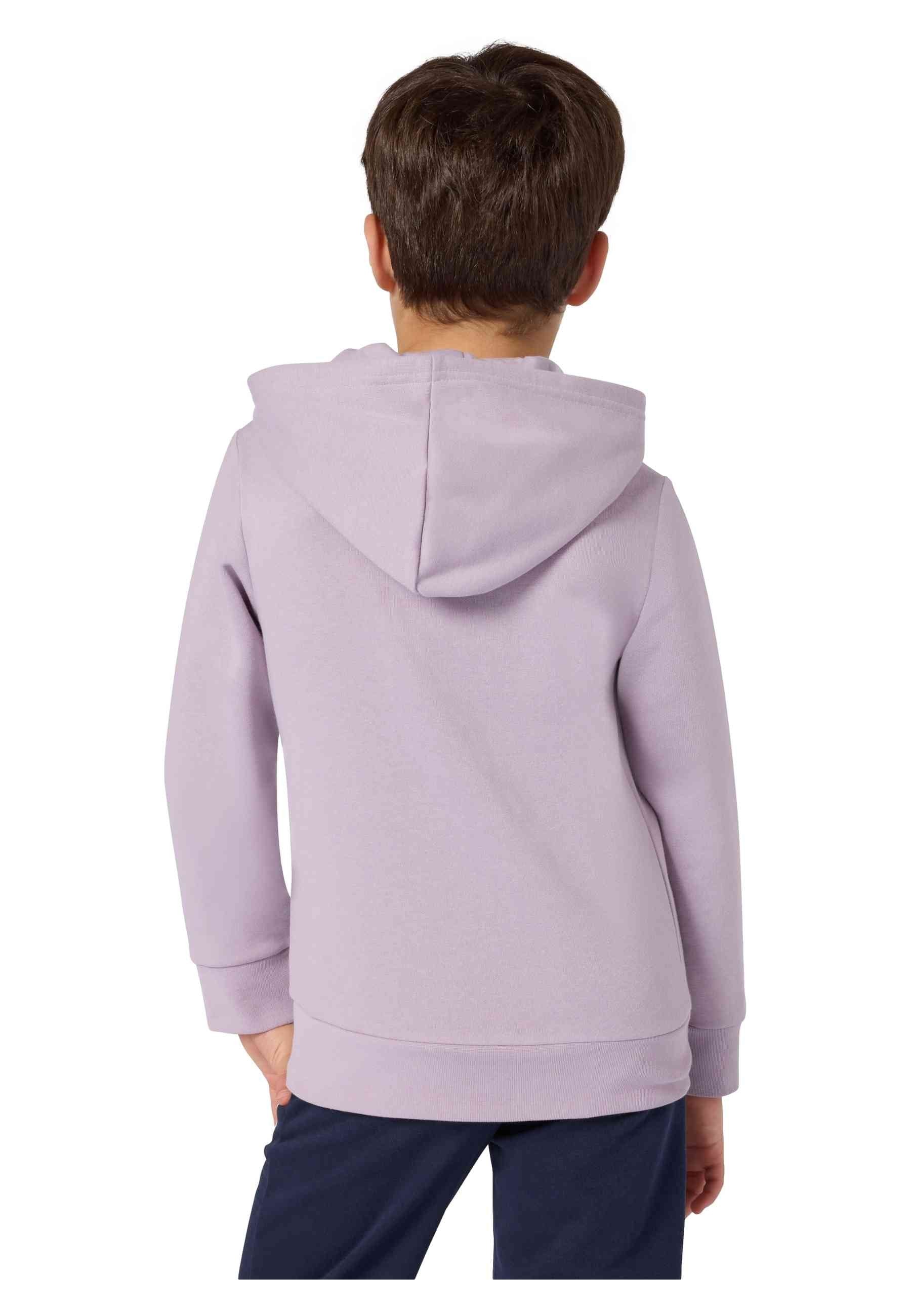 SUDADERA JUNIOR CHAMPION MORADA BIG PRINTED LOGO HOODIE