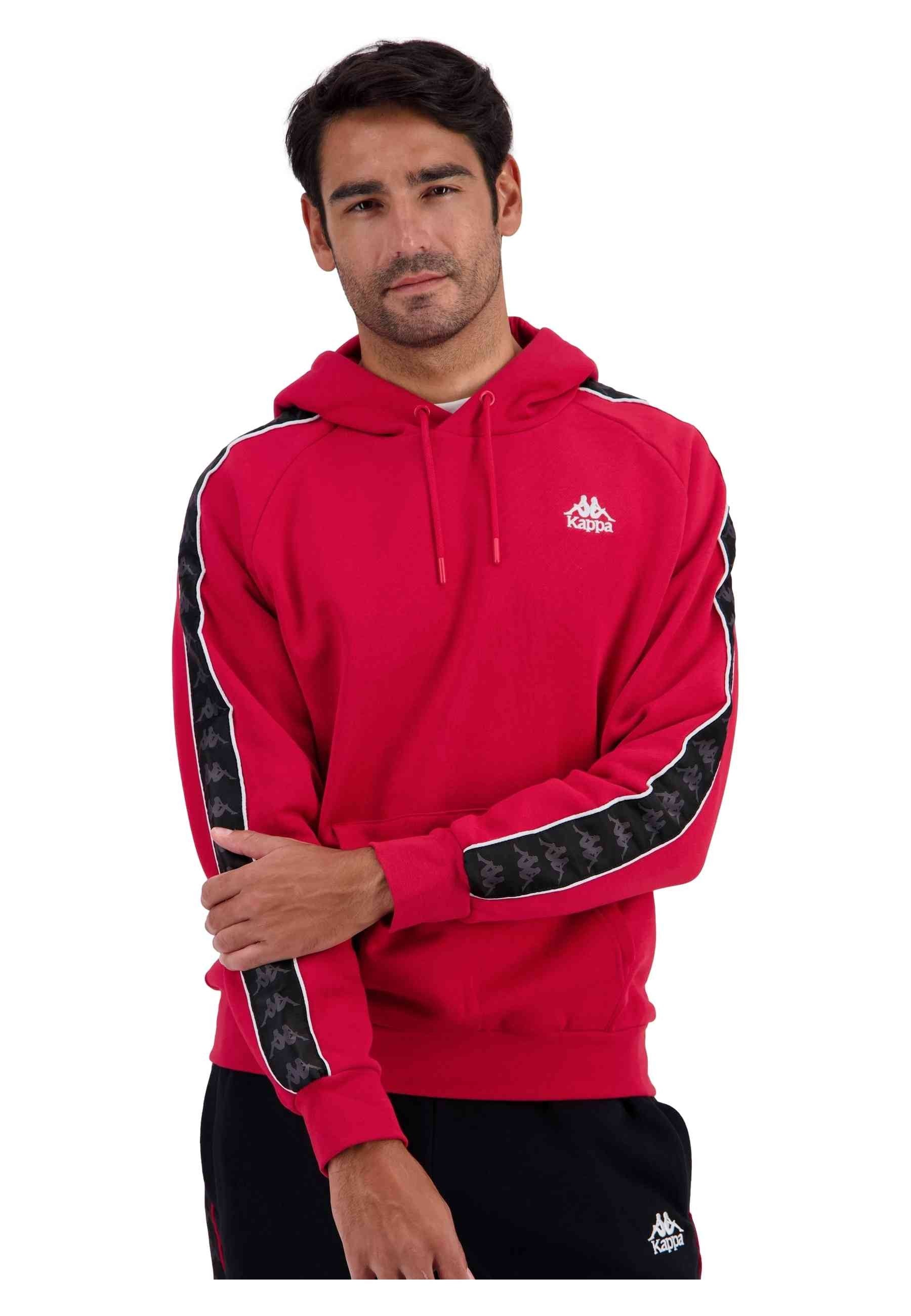 SUDADERA KAPPA ROJA MADISON 2 R05 FLEECE HOODIE