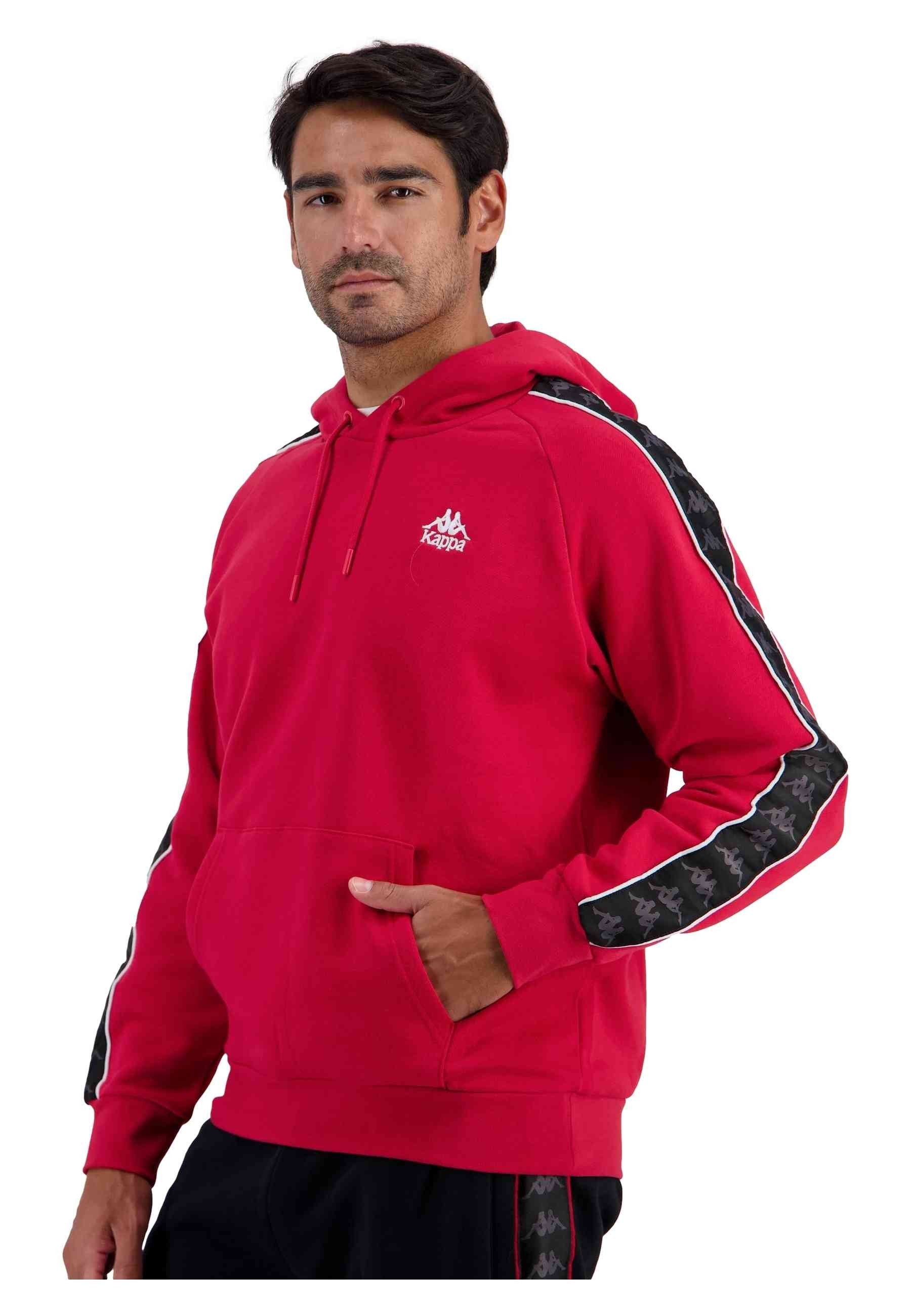 SUDADERA KAPPA ROJA MADISON 2 R05 FLEECE HOODIE