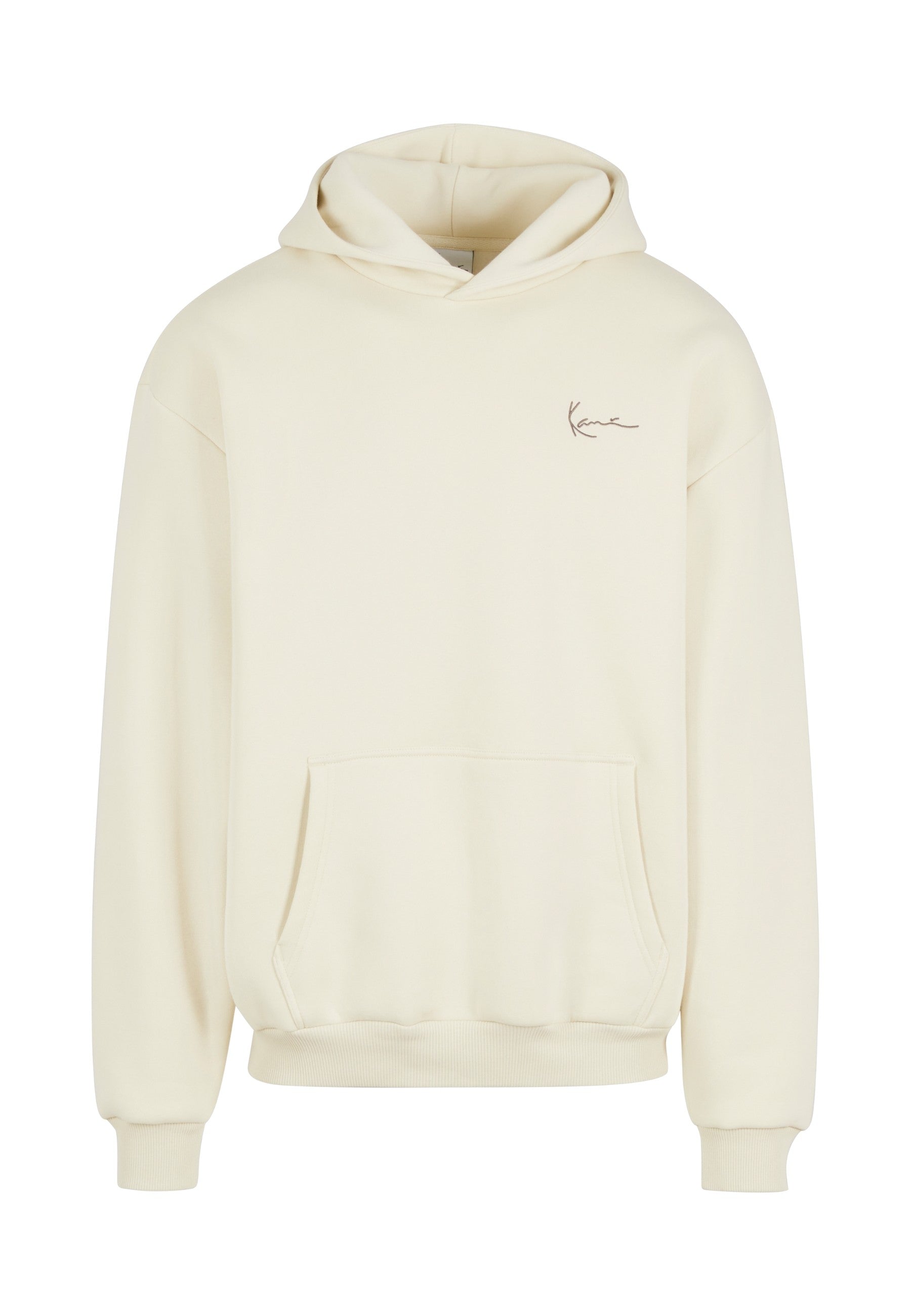 SUDADERA KARL KANI BEIGE STAR PRINT OS HOODIE