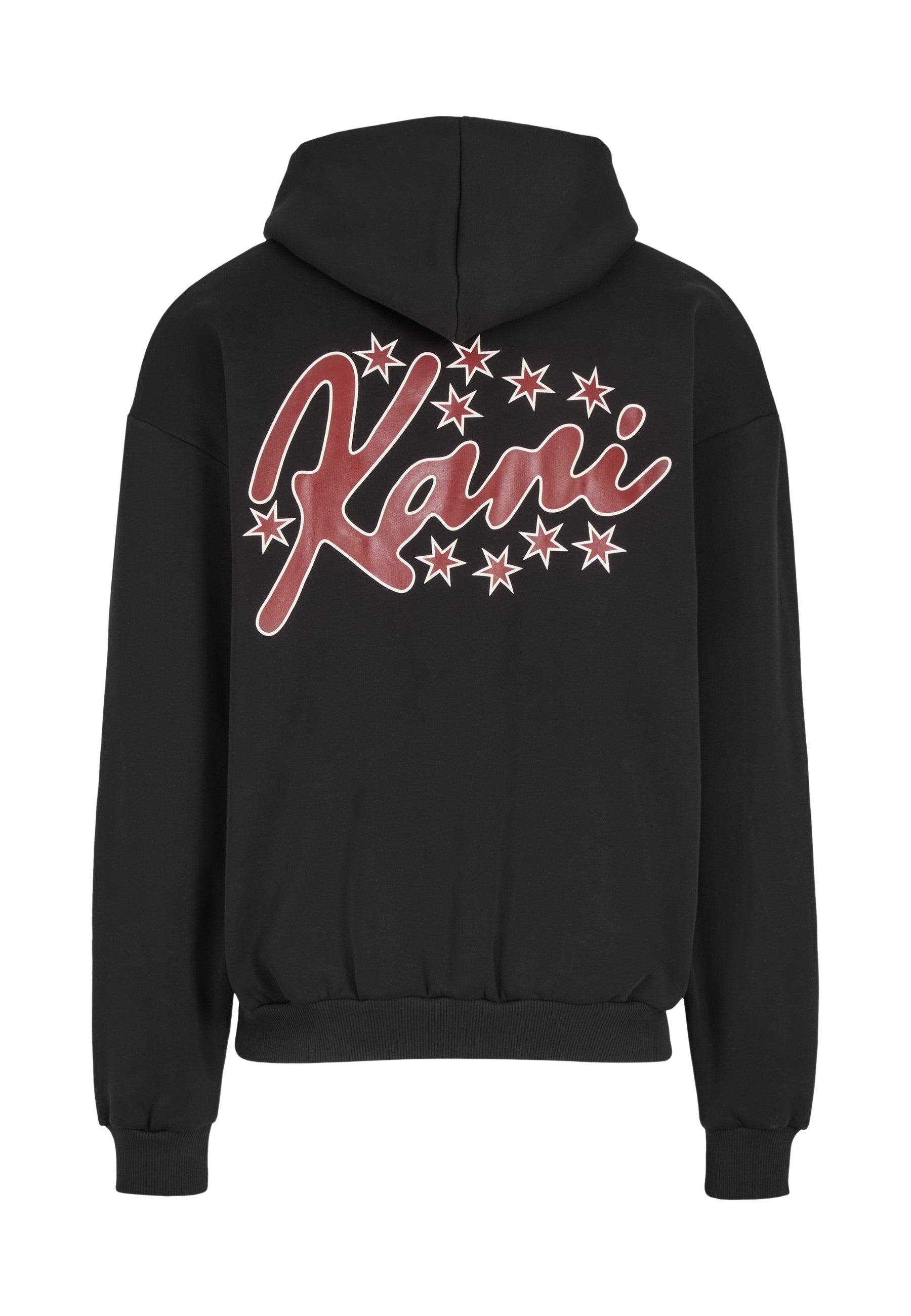 SUDADERA KARL KANI NEGRA STAR PRINT OS HOODIE