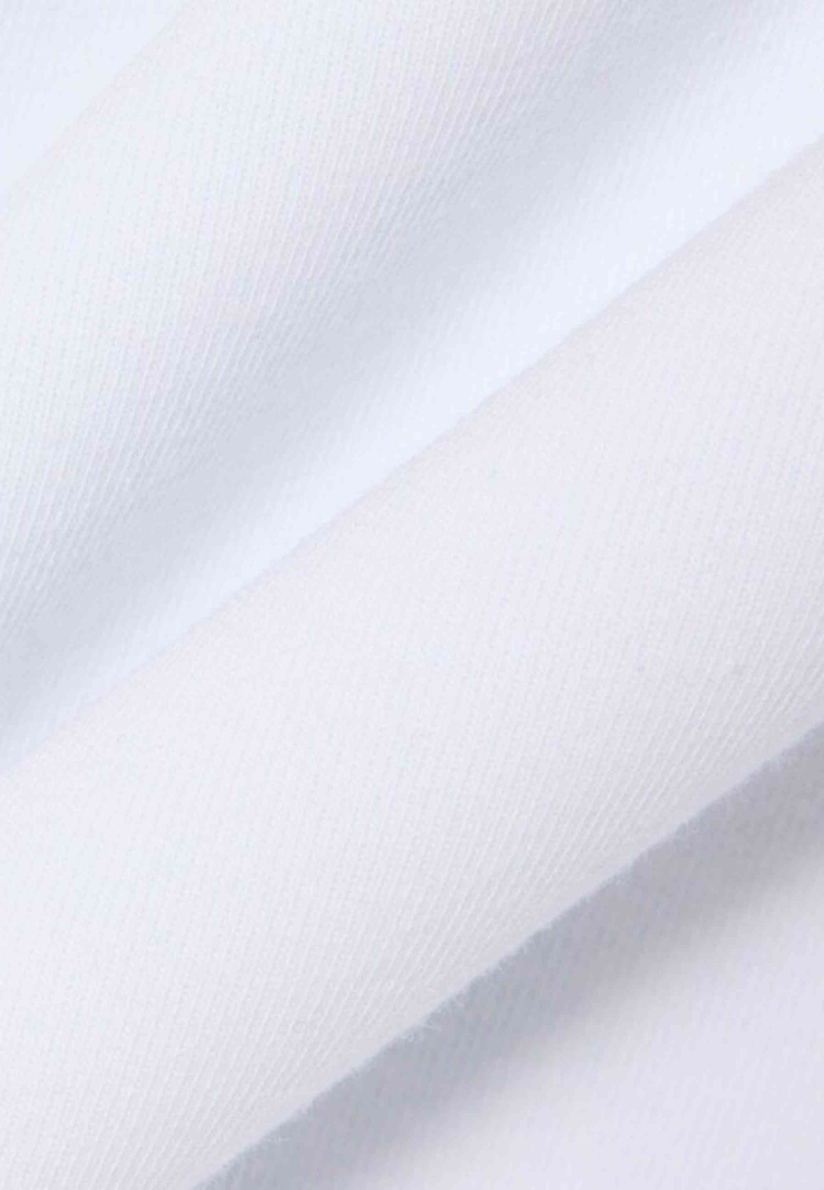 SUDADERA LACOSTE BLANCA CONTRAST COLOURBLOCK CREWNECK
