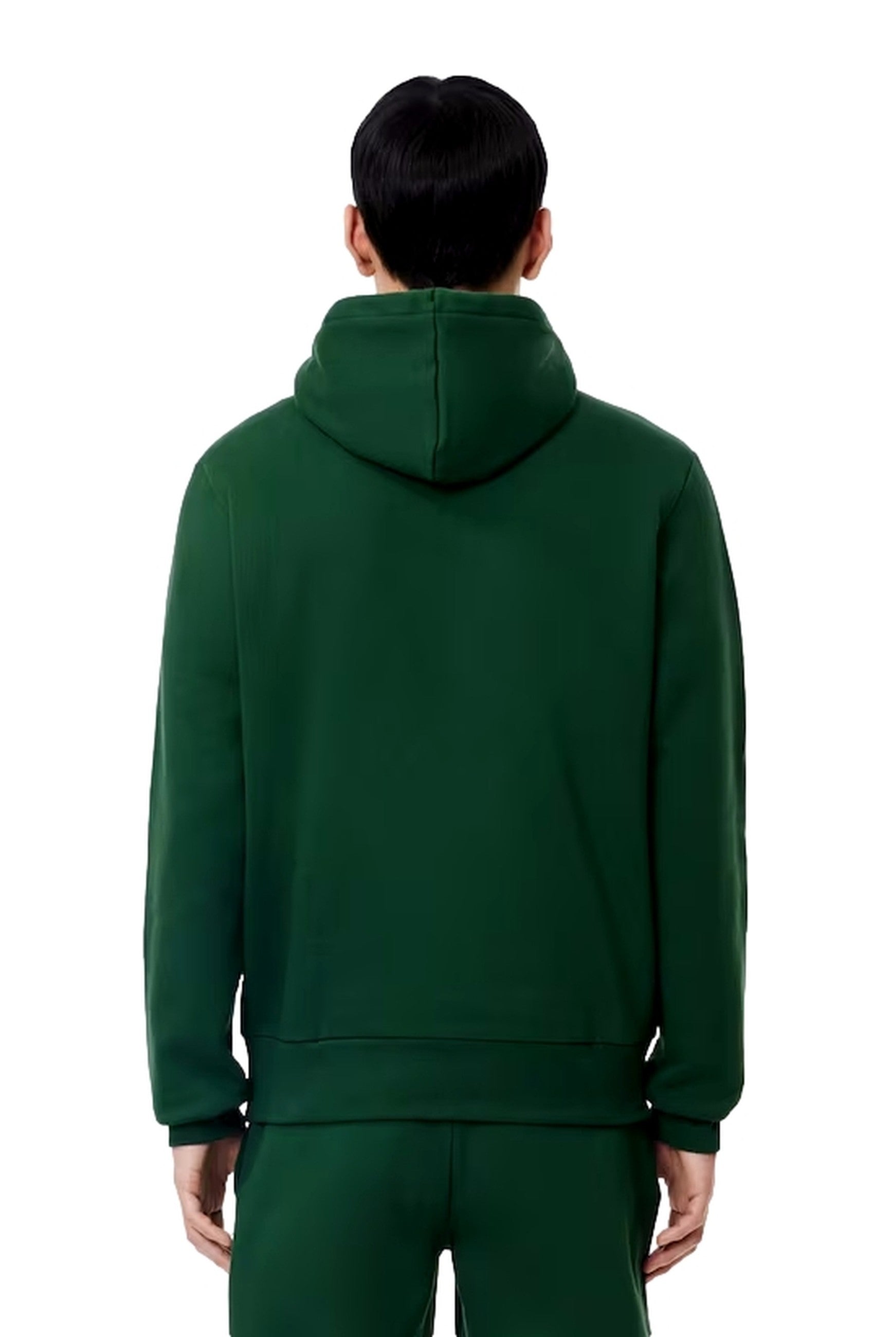 SUDADERA LACOSTE VERDE FOREST BASIC HOODED SWEATSHIRT