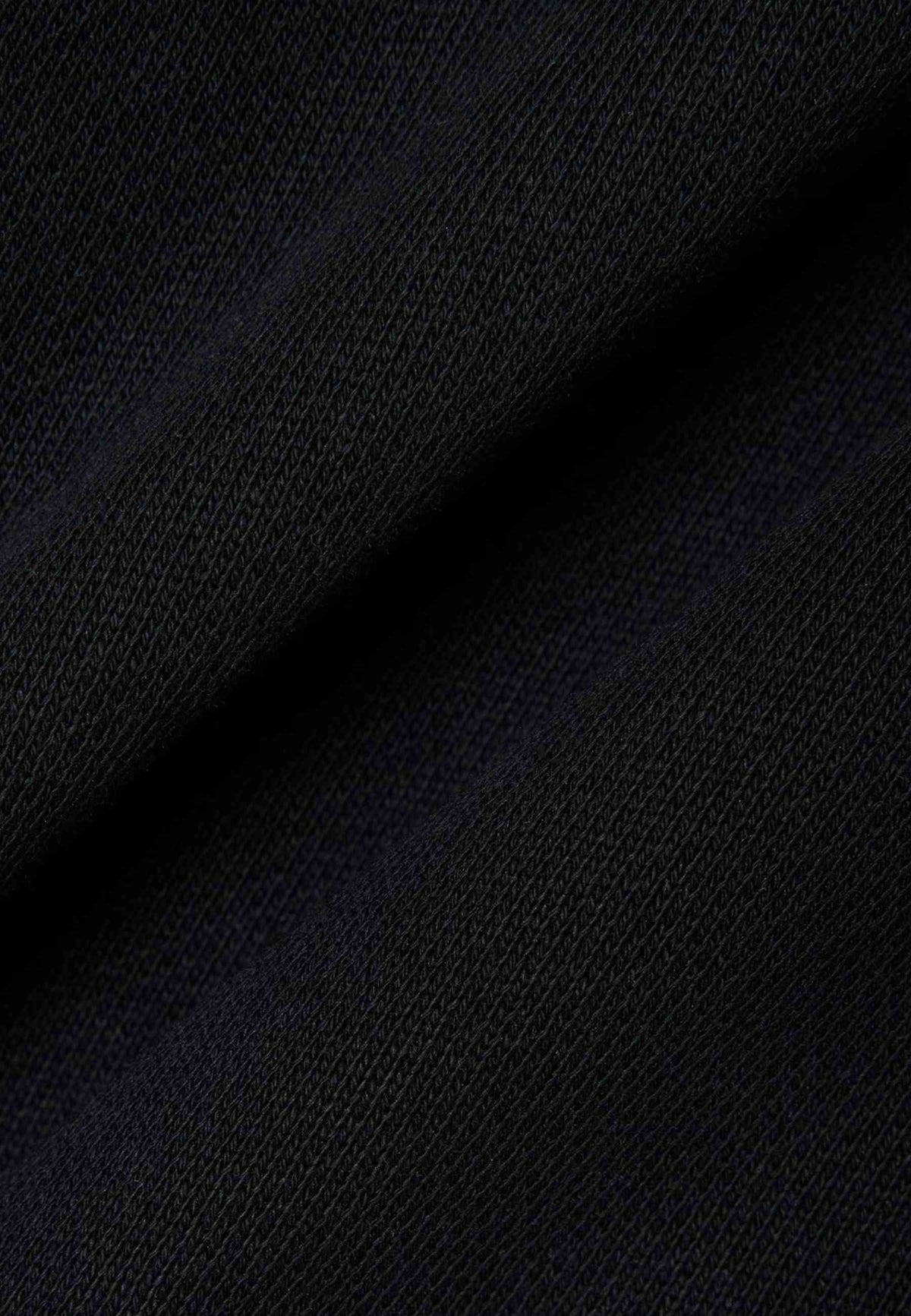 SUDADERA LACOSTE NEGRA WORDMARK EMBROIDERED HOODIE