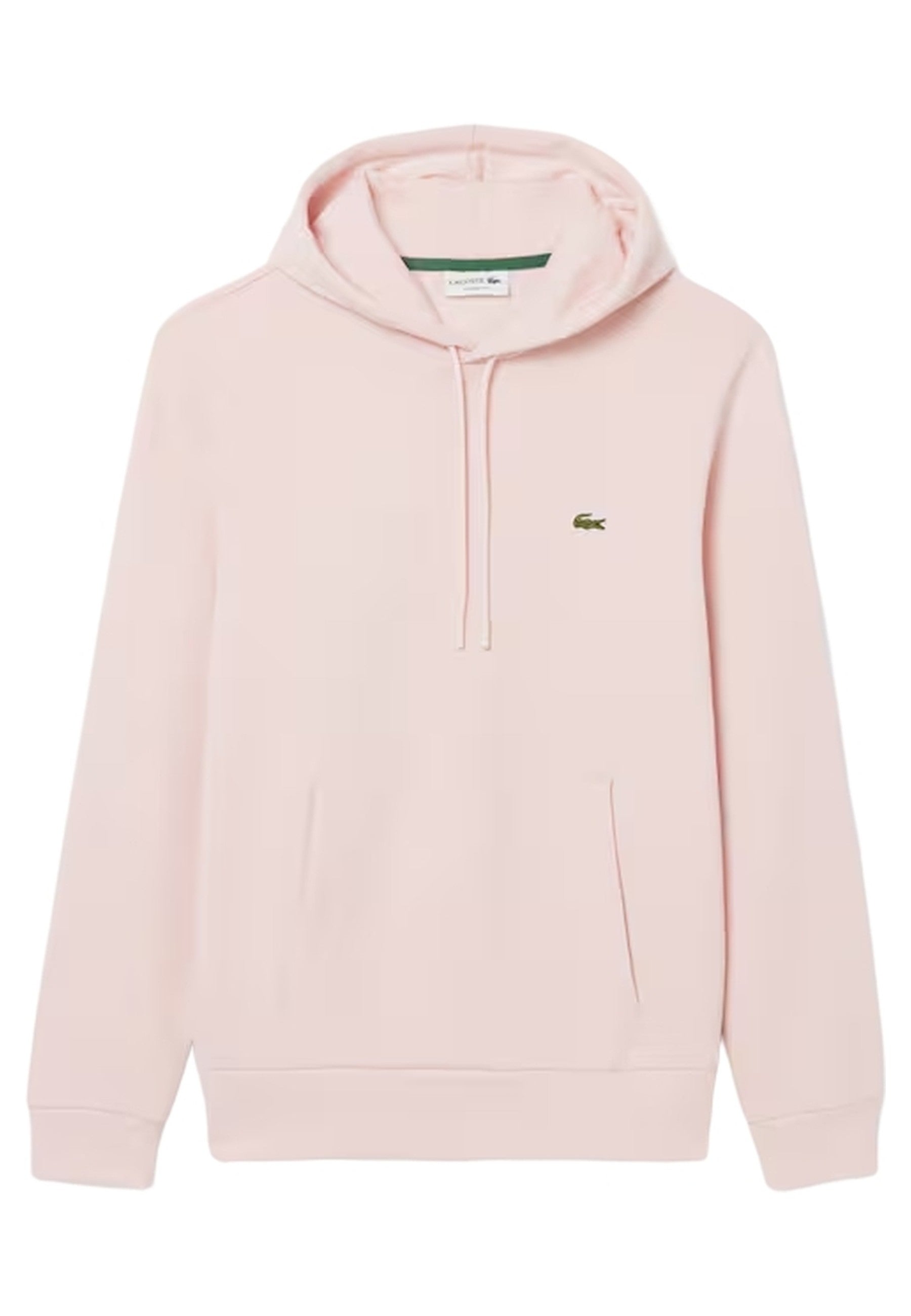 SUDADERA LACOSTE ROSA SMALL LOGO HOODIE