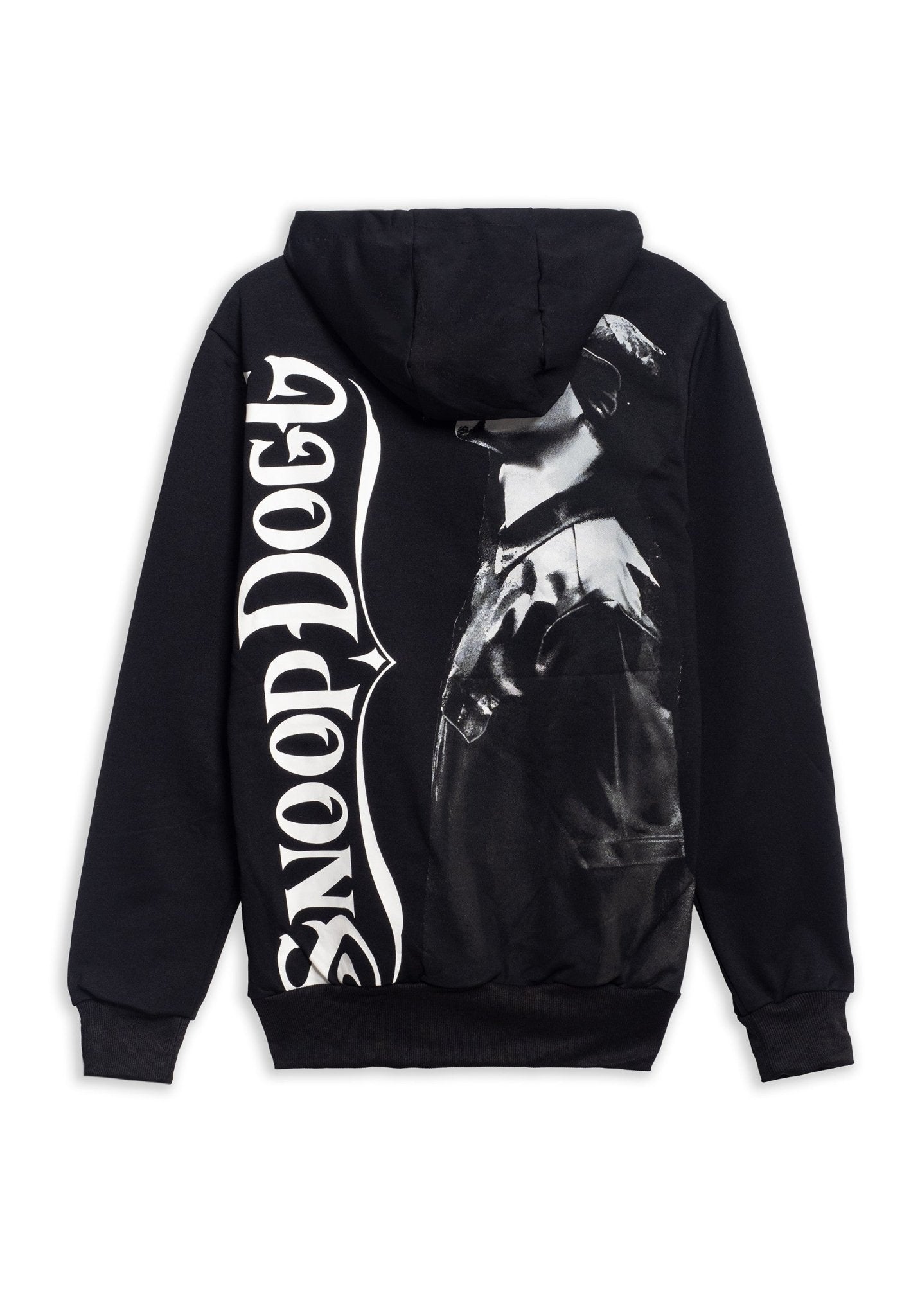 SUDADERA NEGRA SNOOP DOG RAPPER HOODIE - AREA ZERO
