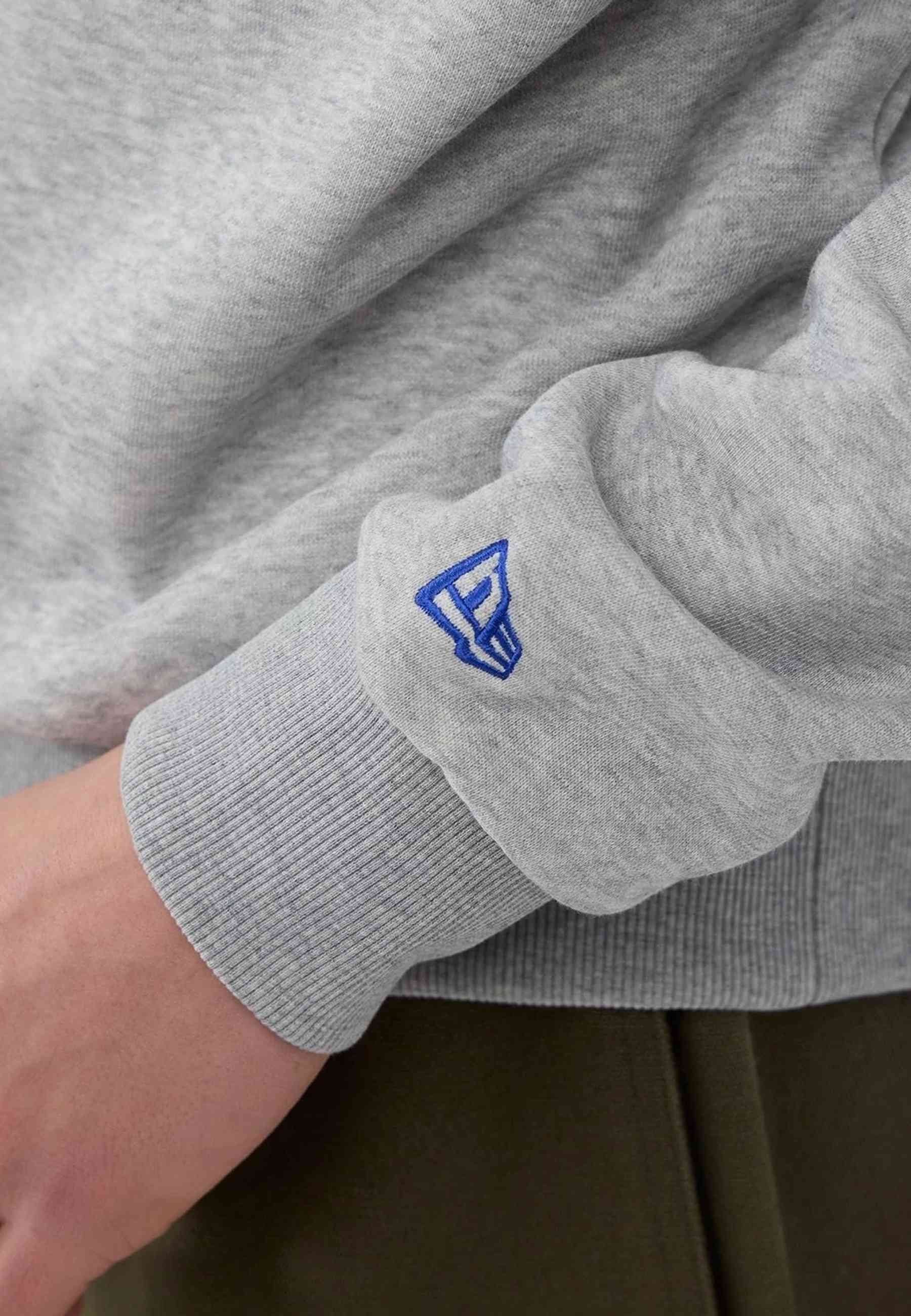 SUDADERA NEW ERA GRIS DODGERS MLB REGULAR CREW NECK LOSDOD