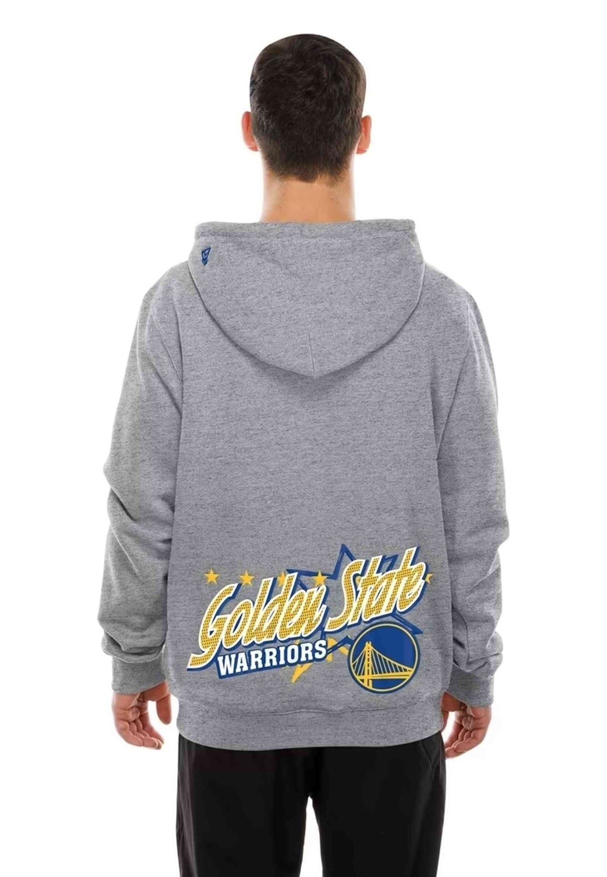 SUDADERA NEW ERA GRIS GOLDEN STATE WARRIORS SPT CLASSIC HOODIE