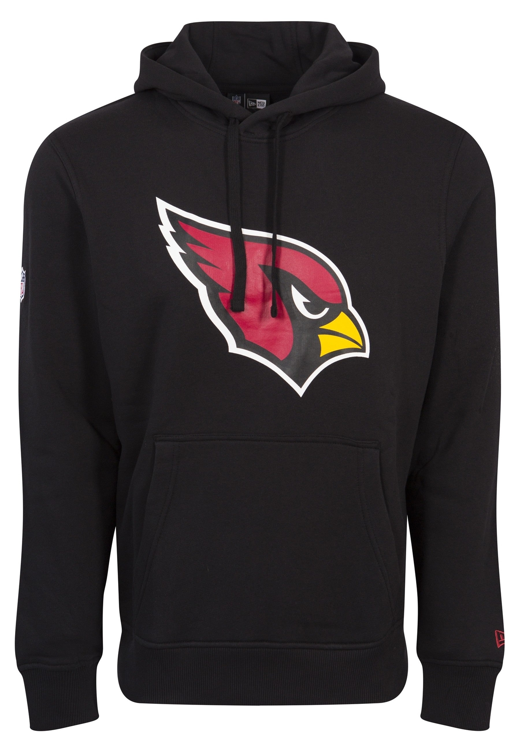SUDADERA NEW ERA NEGRA CARDINALS TEAM LOGO PO HOODY