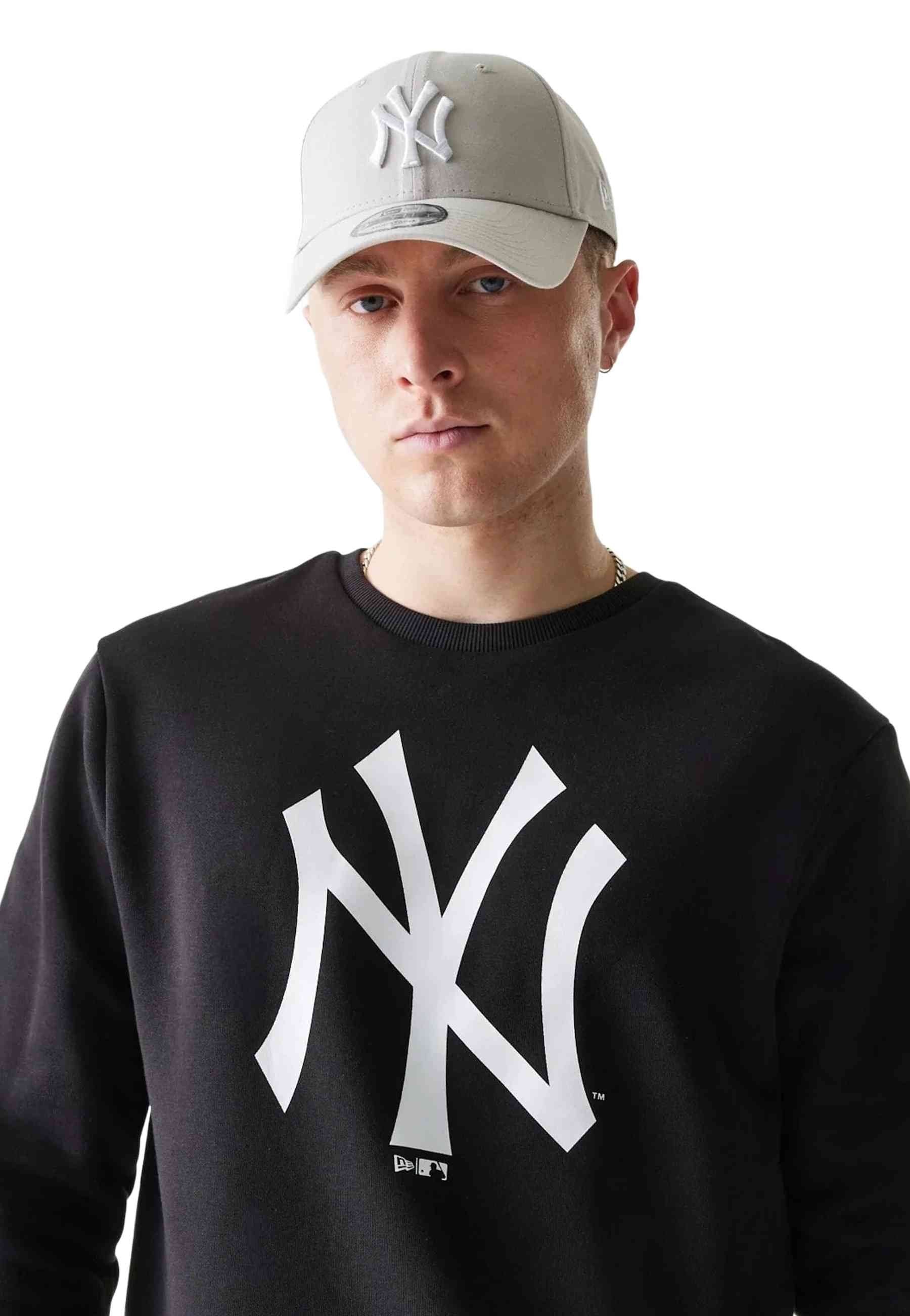 SUDADERA NEW ERA NEGRA YANKEES MLB REGULAR CREW NECK NEYYAN