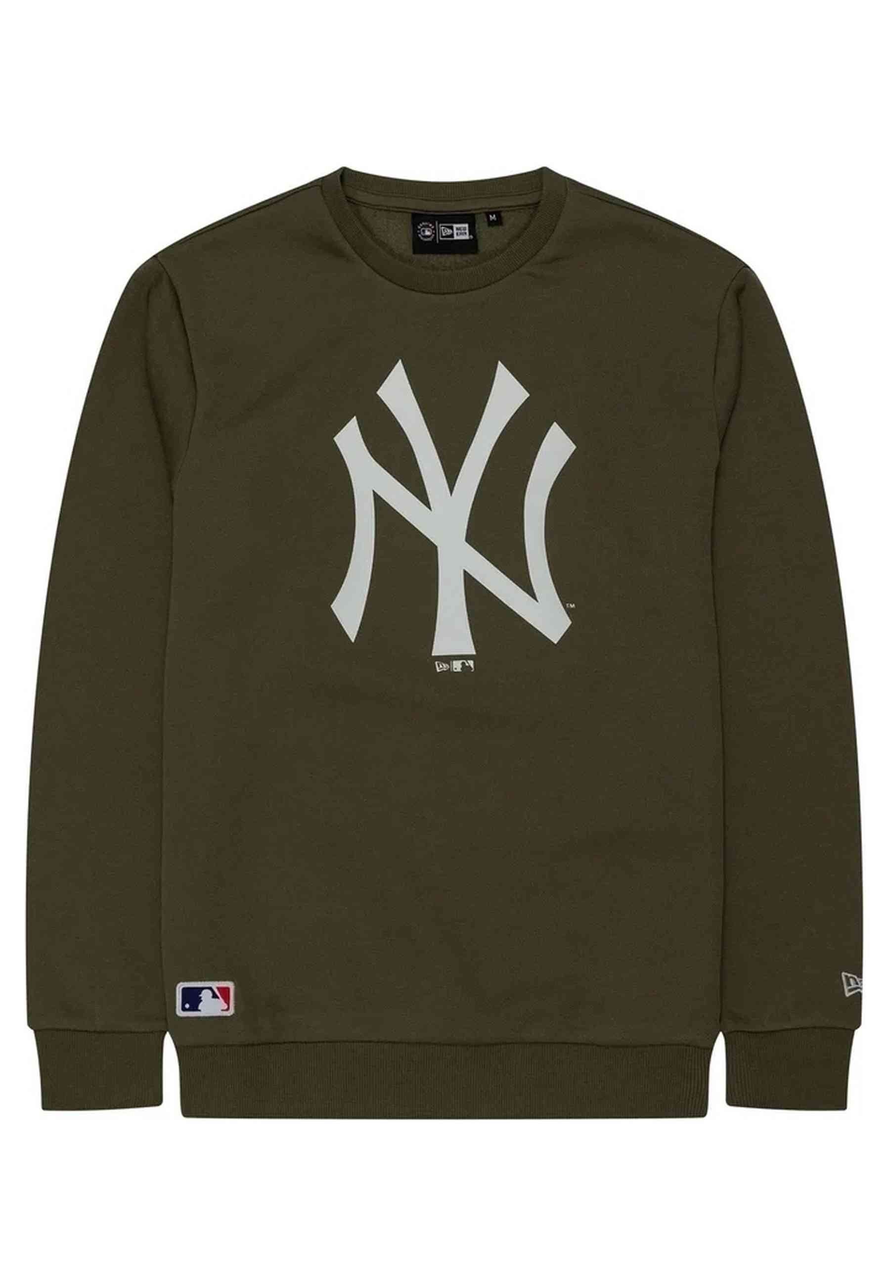 SUDADERA NEW ERA VERDE YANKEES MLB REGULAR CREW NECK NEYYAN