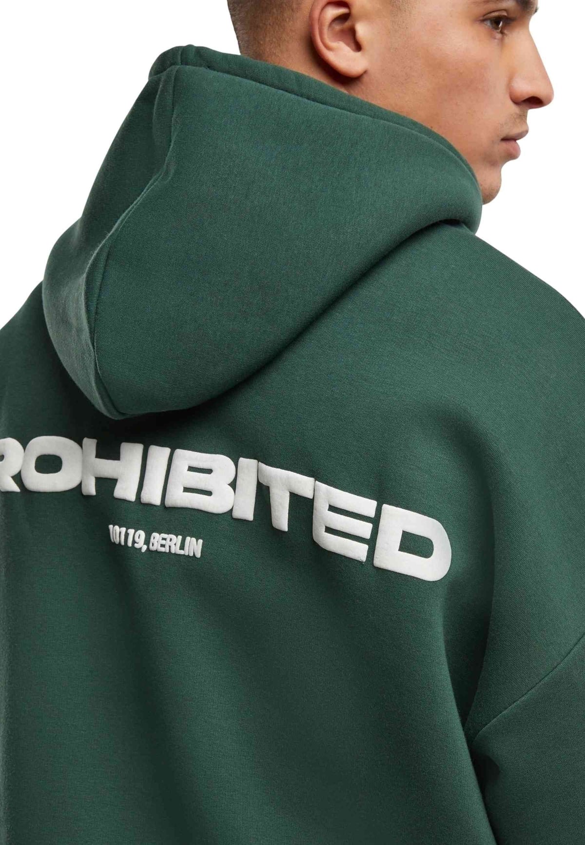 SUDADERA PROHIBITED VERDE CLASSIC LOGO HOODIE