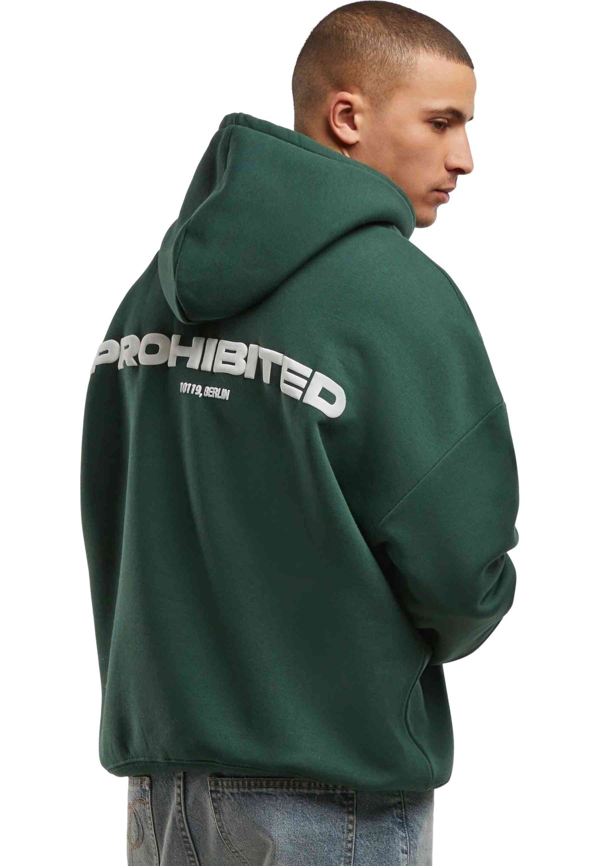 SUDADERA PROHIBITED VERDE CLASSIC LOGO HOODIE