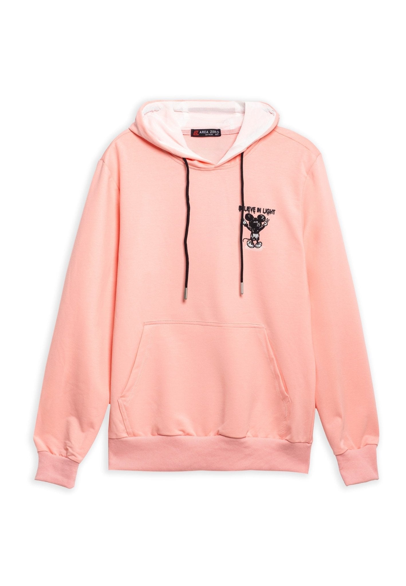 SUDADERA ROSA VICTORY MOUSE HOODIE - AREA ZERO
