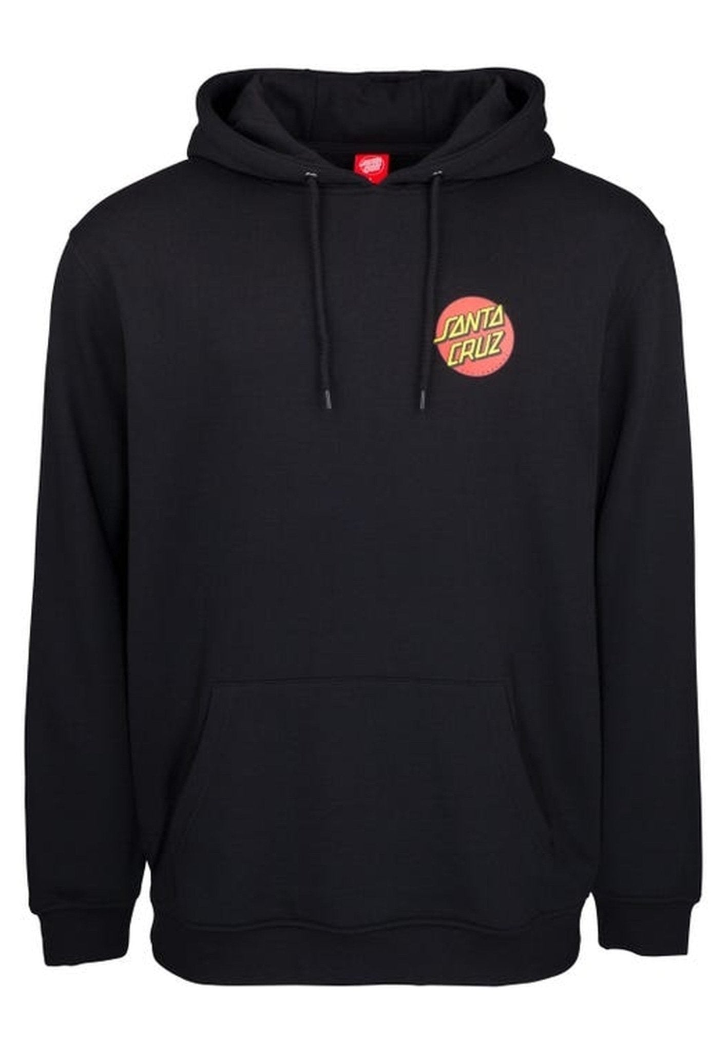 SUDADERA SANTA CRUZ NEGRA CLASSIC DOT CHEST HOODIE - AREA ZERO