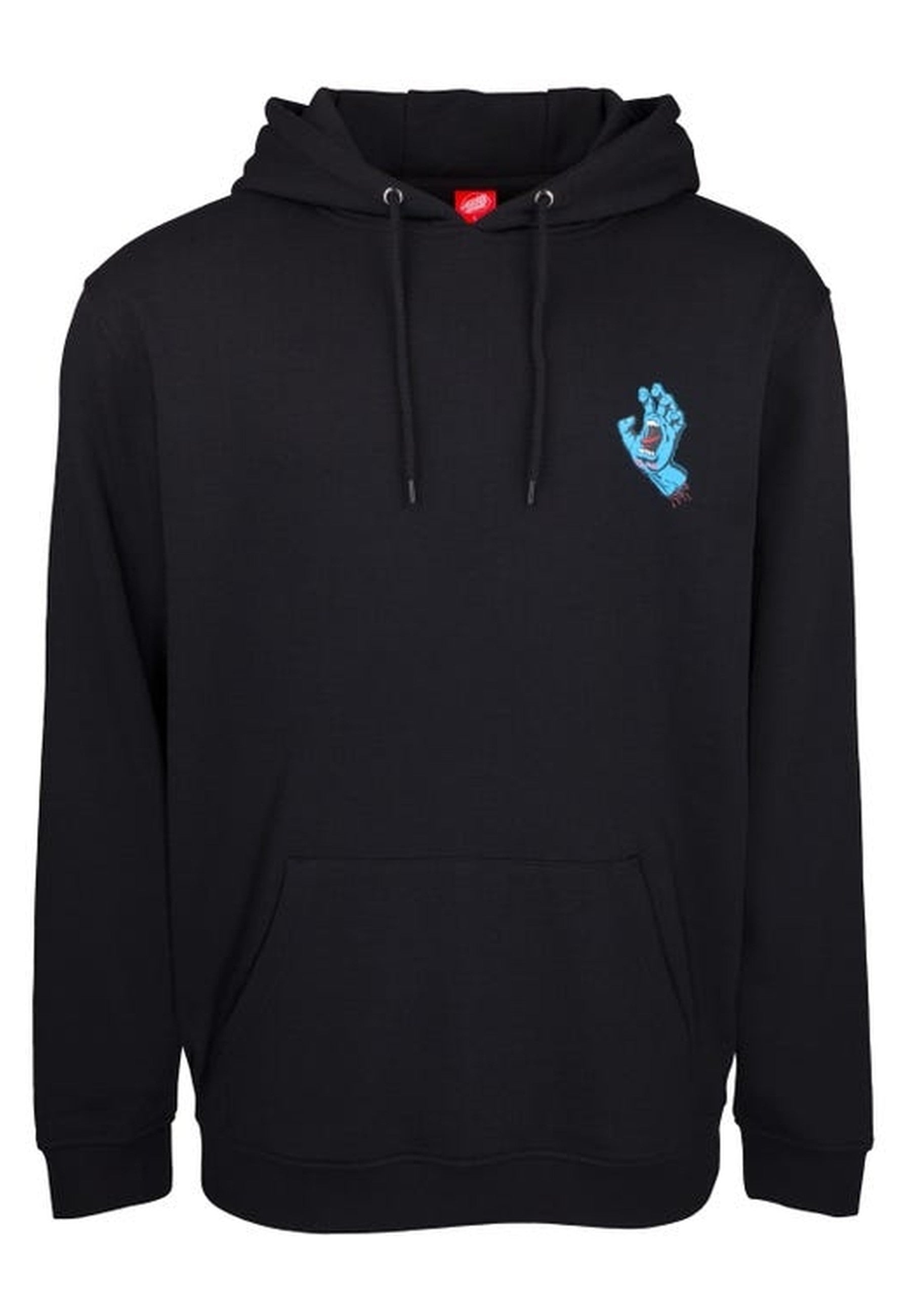 SUDADERA SANTA CRUZ NEGRA SCREAMING HAND CHEST HOODIE