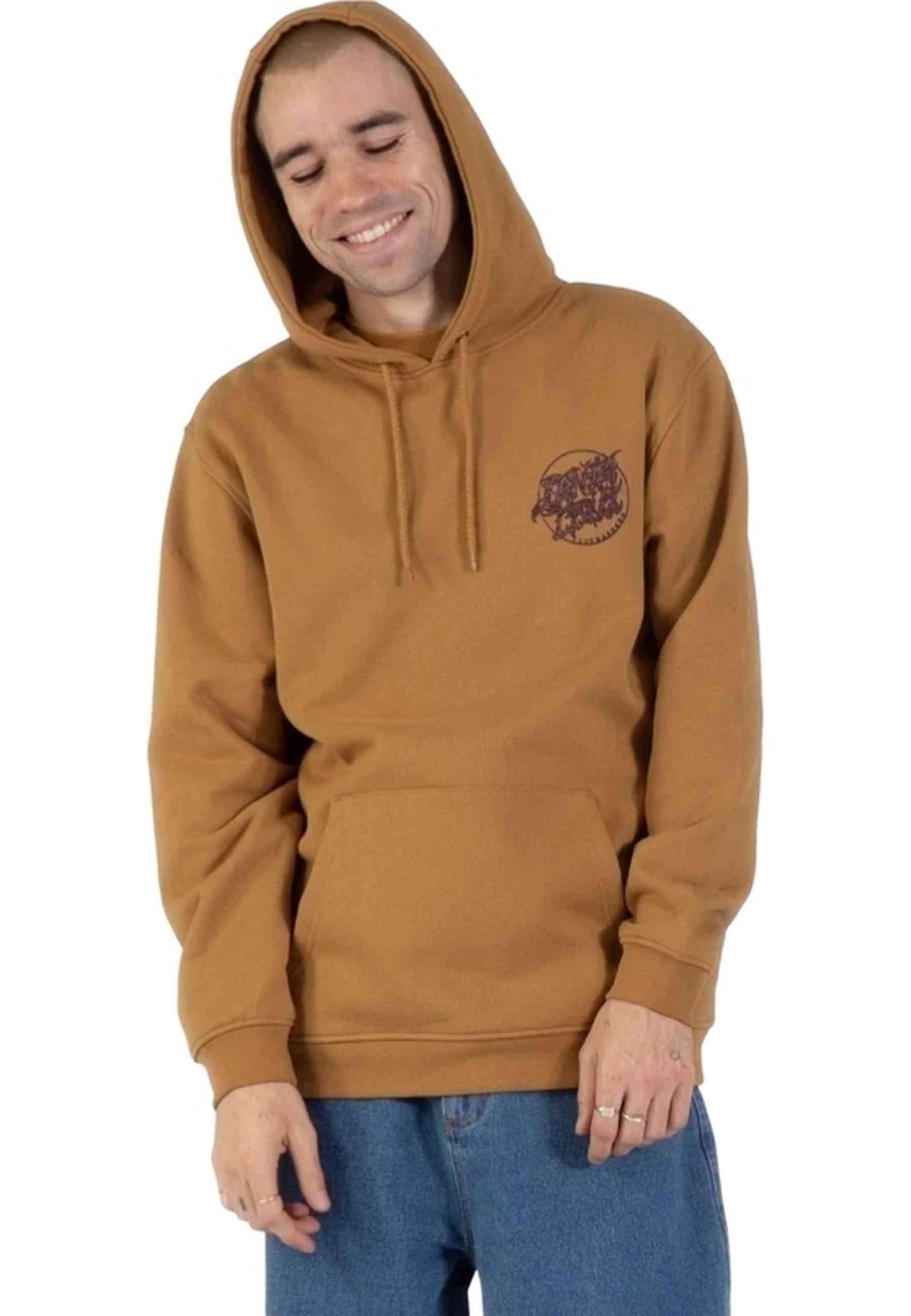 SUDADERA SANTA CRUZ TOSTADA SCOURGE DOT HOODIE