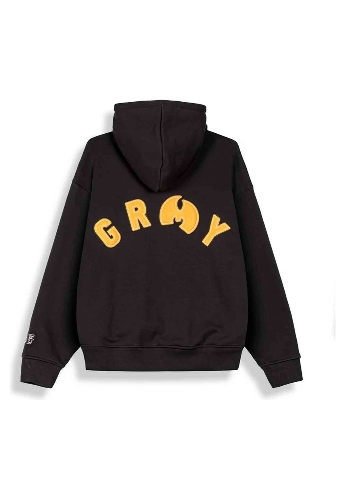 TICAL X GRIMEY REGULAR HOODIE BLACK YELLOW
