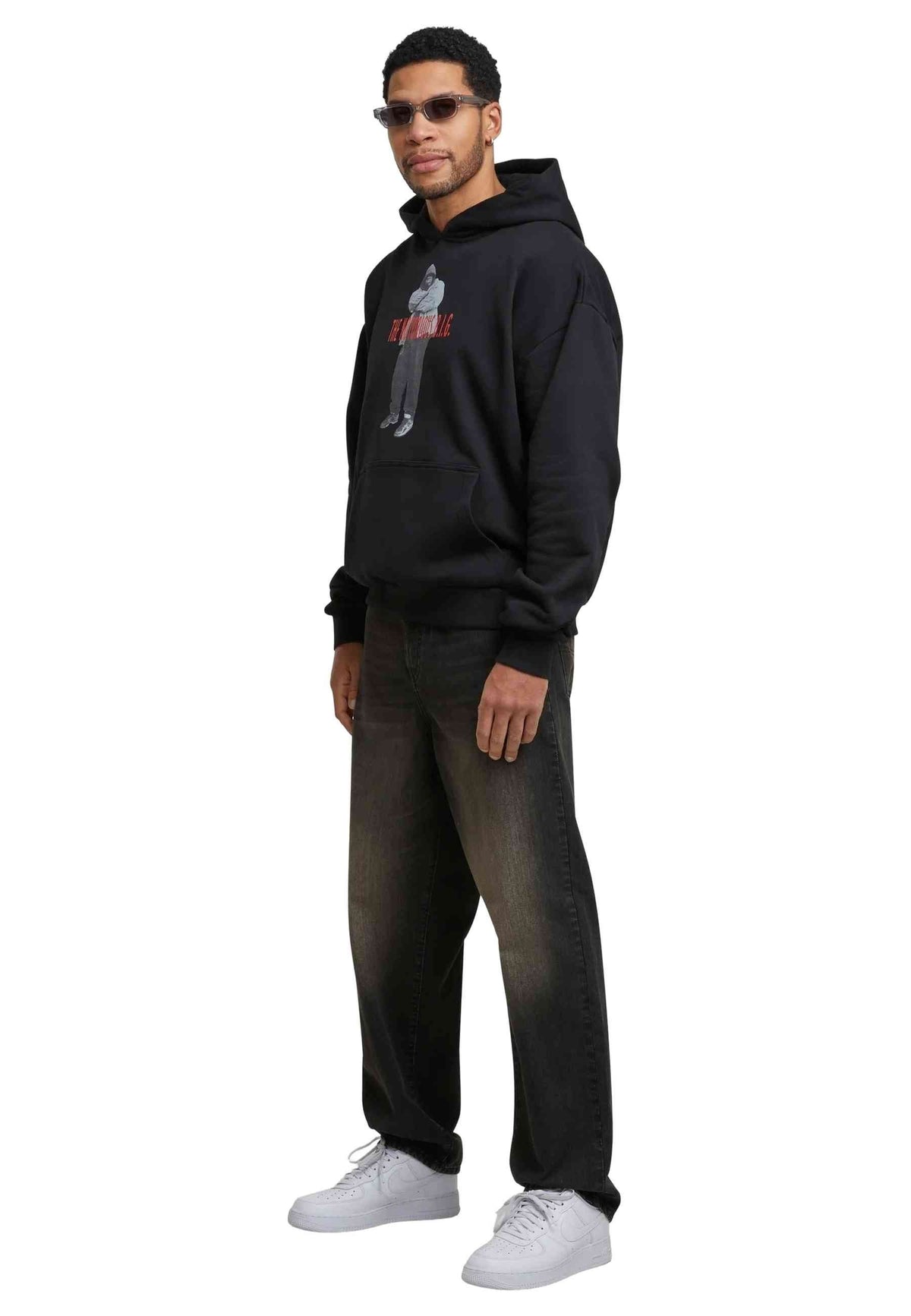 UPSCALE NOTORIOUS BIG BIGGIE SMALLS CONCRETE HEAVYWEIGHT OVERSIZED HOOD