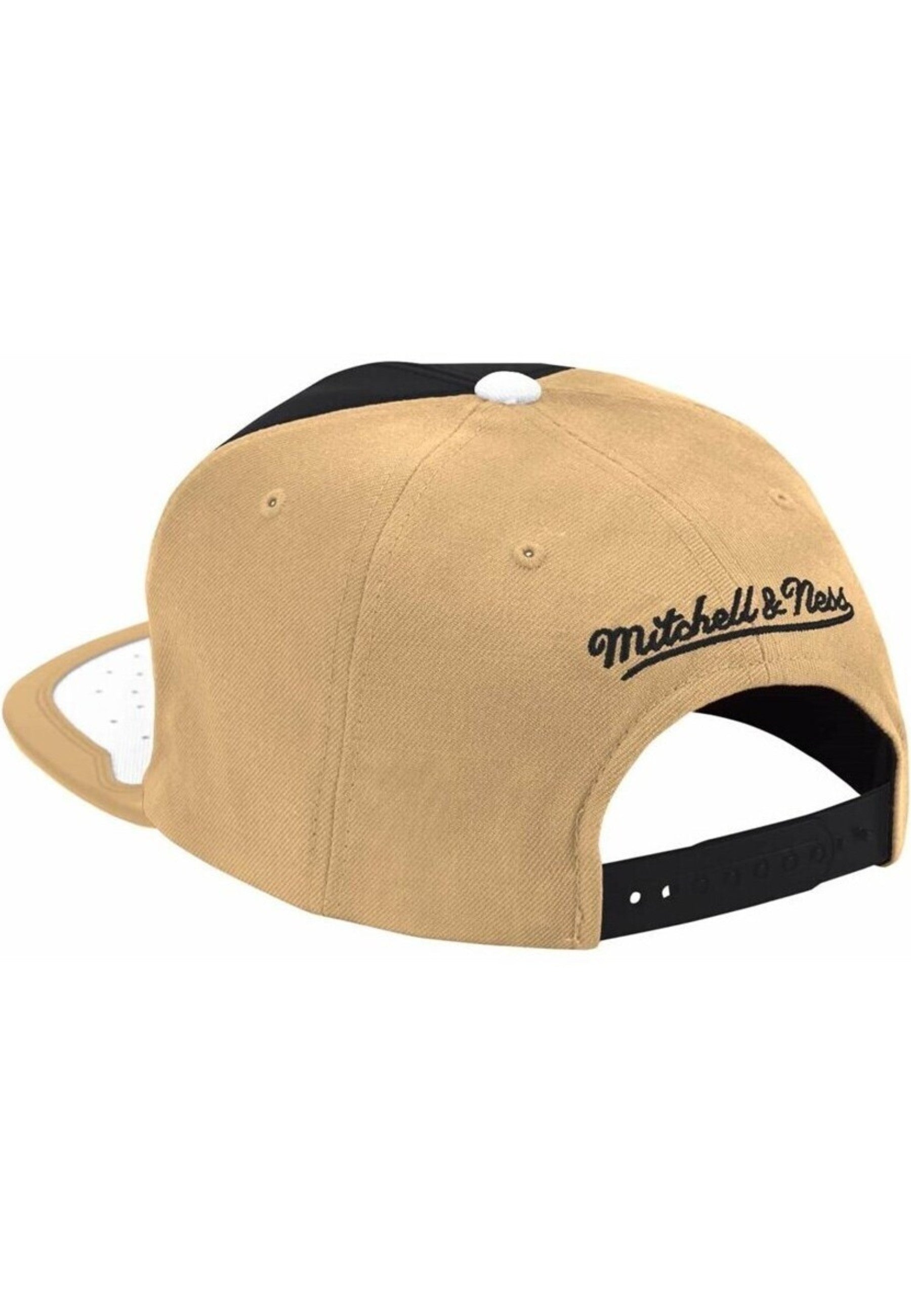 GORRA MITCHELL & NESS NEGRA/TOSTADA BULLS DAY ONE SNAPBACK