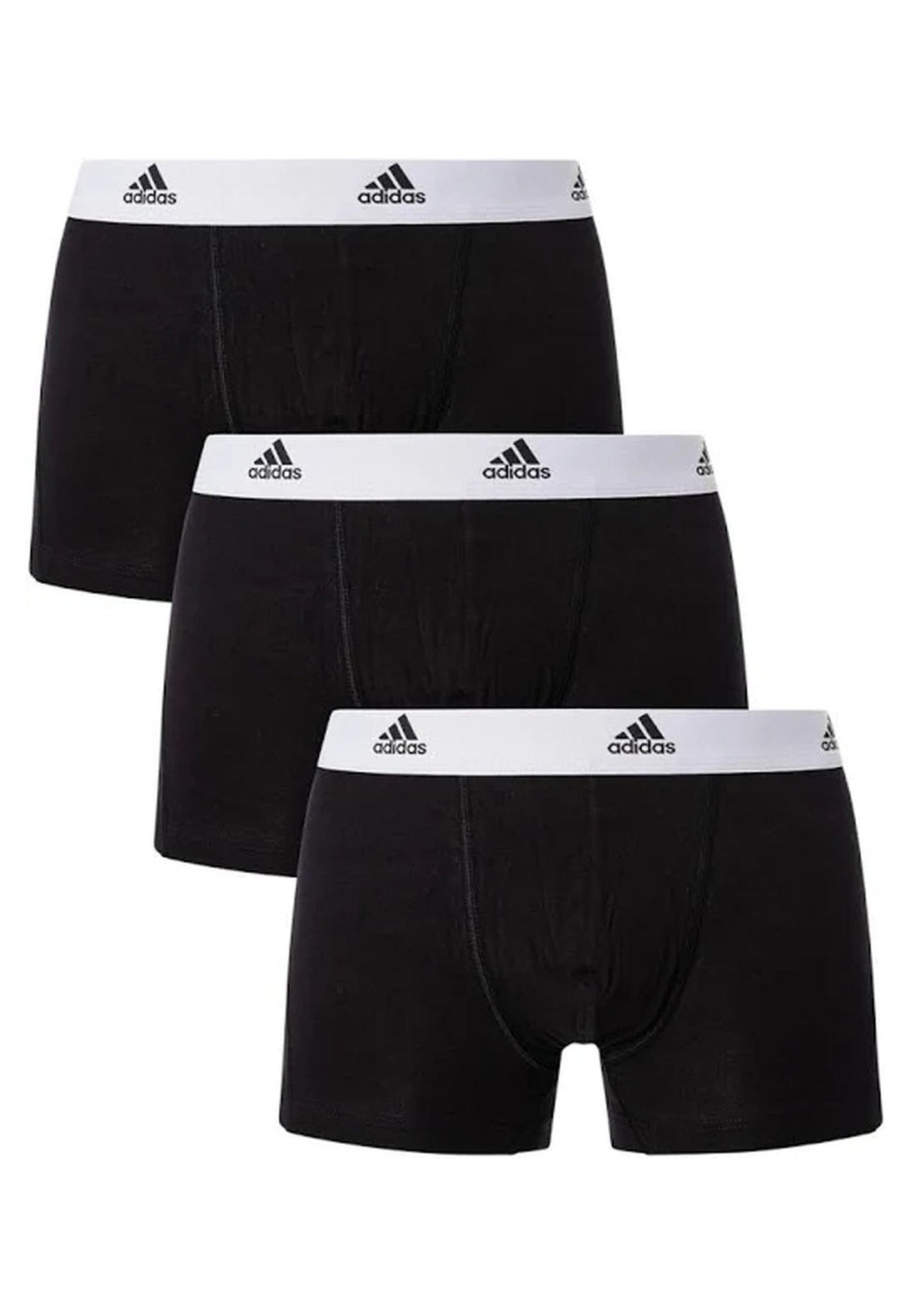 TRIPACK BOXERS ADIDAS NEGROS ACTIVE FLEX COTTON PACK - AREA ZERO