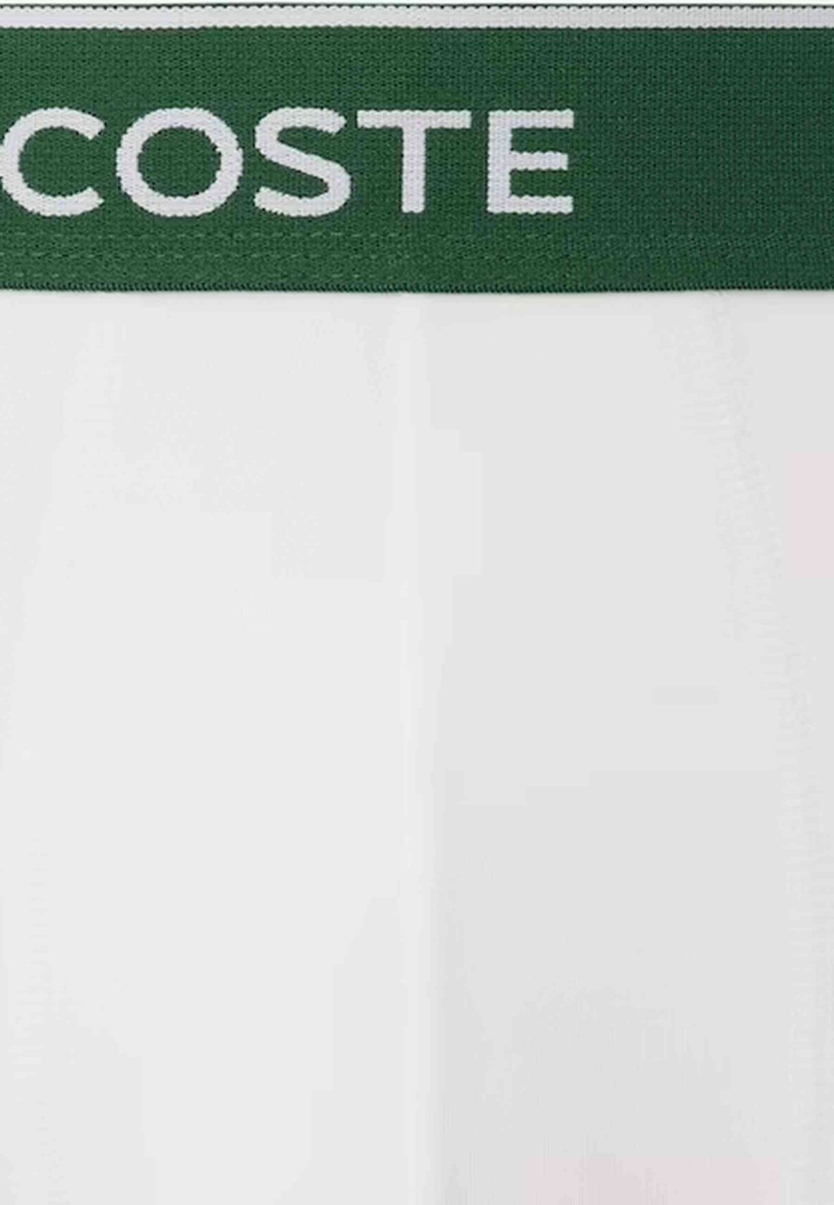TRIPACK BOXERS LACOSTE CLASSIC LOGO WAISTBAND TRUNKS