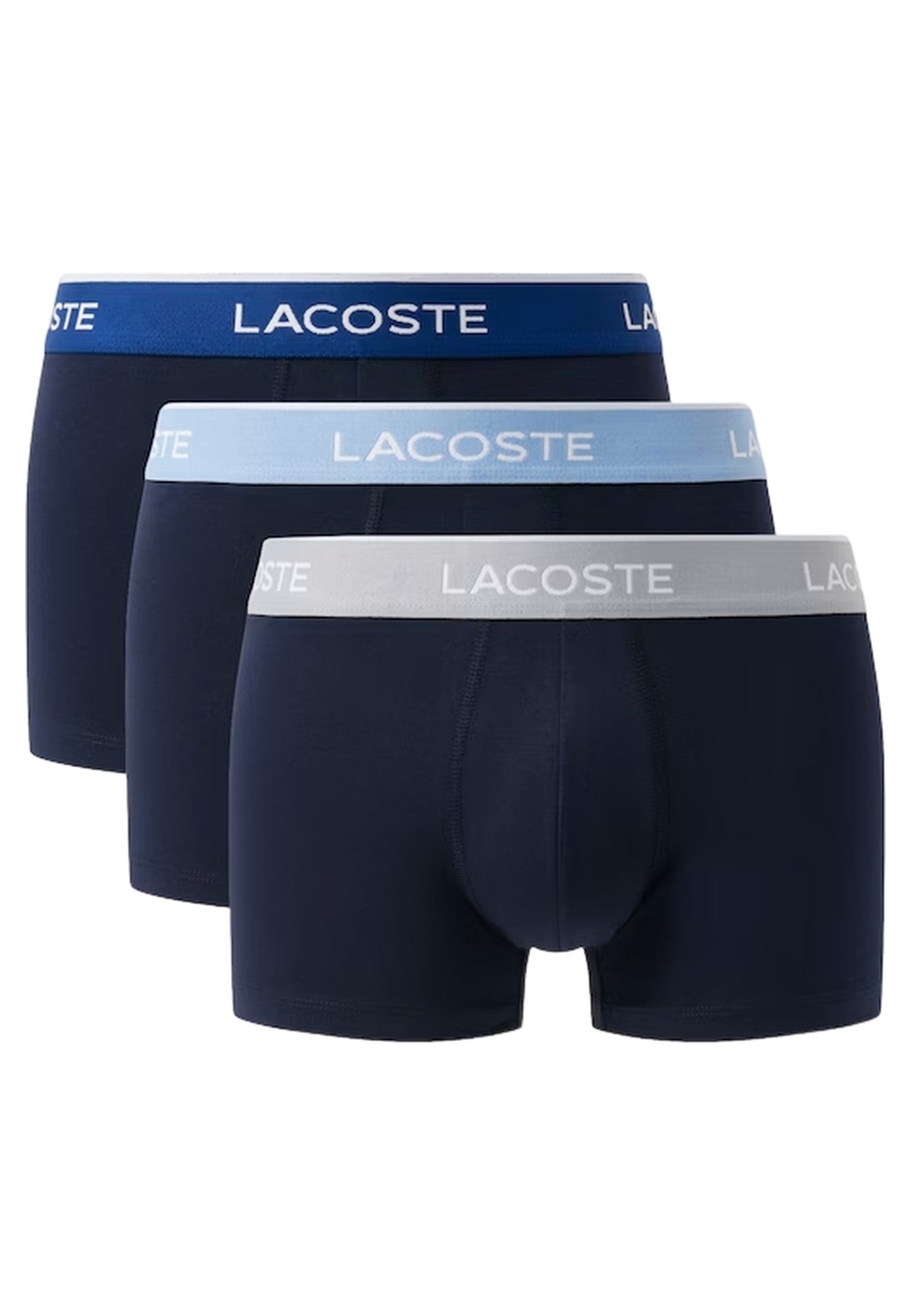TRIPACK BOXERS LACOSTE MARINO COTTON TRUNK