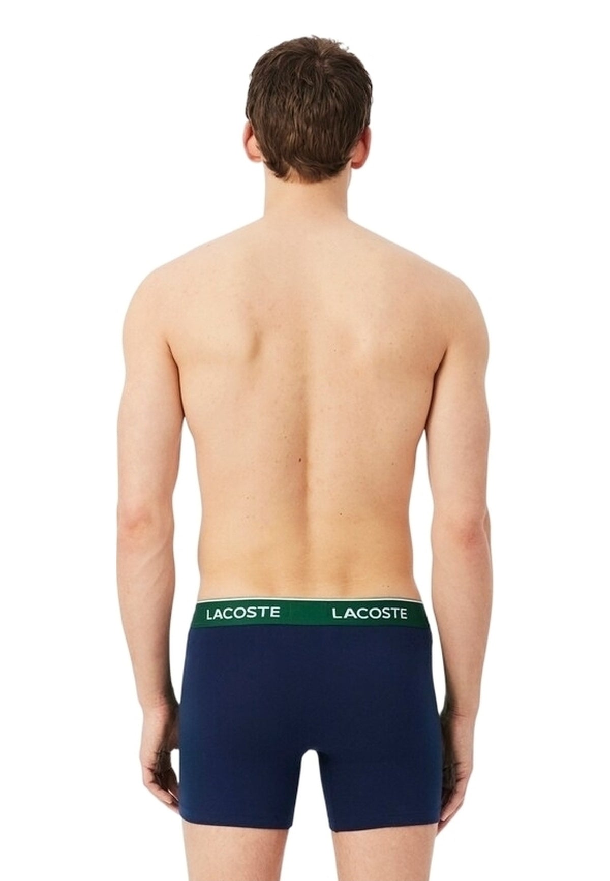 TRIPACK BOXERS LACOSTE MARINOS CLASSIC LOGO WAISTBAND TRUNKS