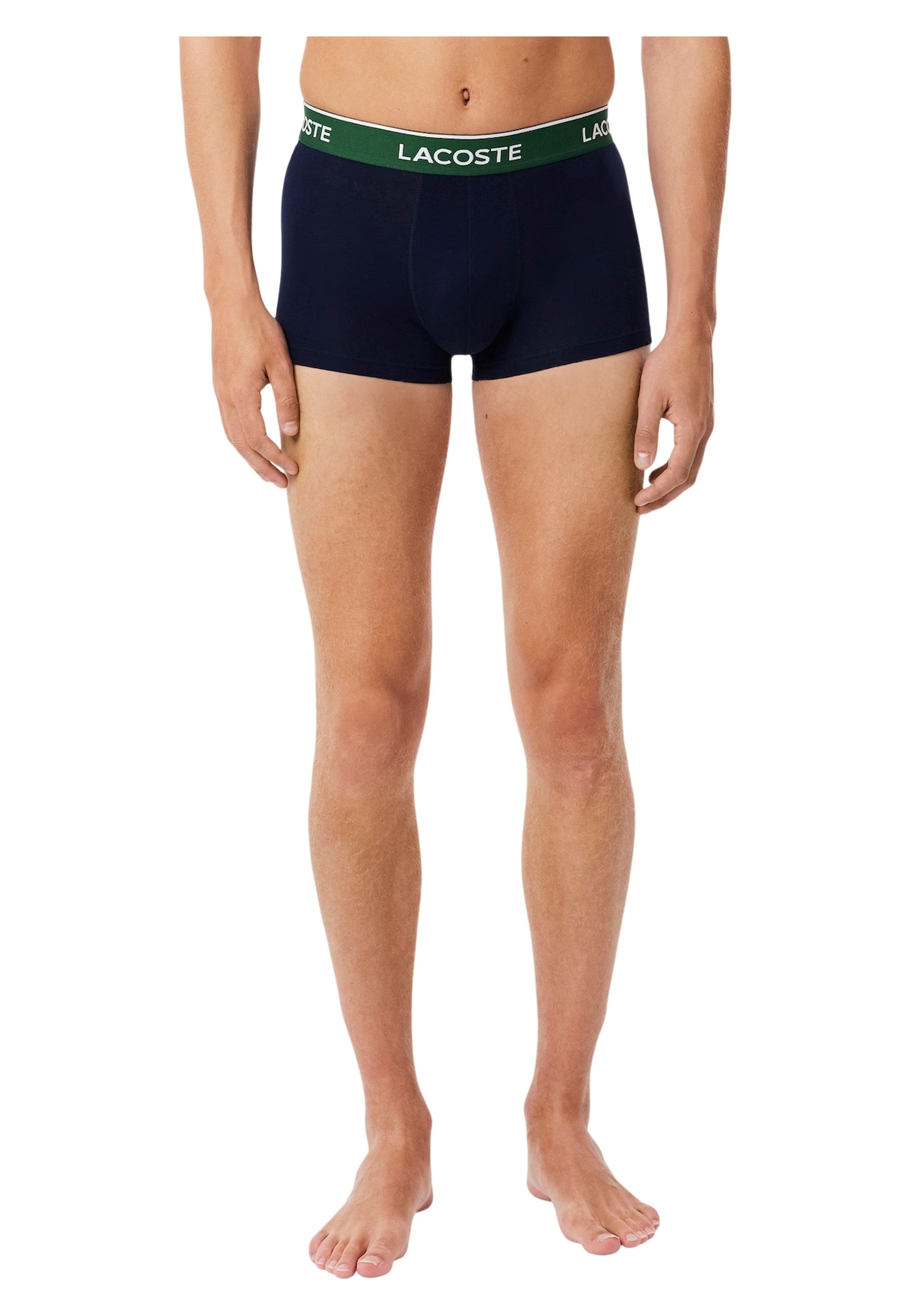 TRIPACK BOXERS LACOSTE MARINOS COTTON TRUNK