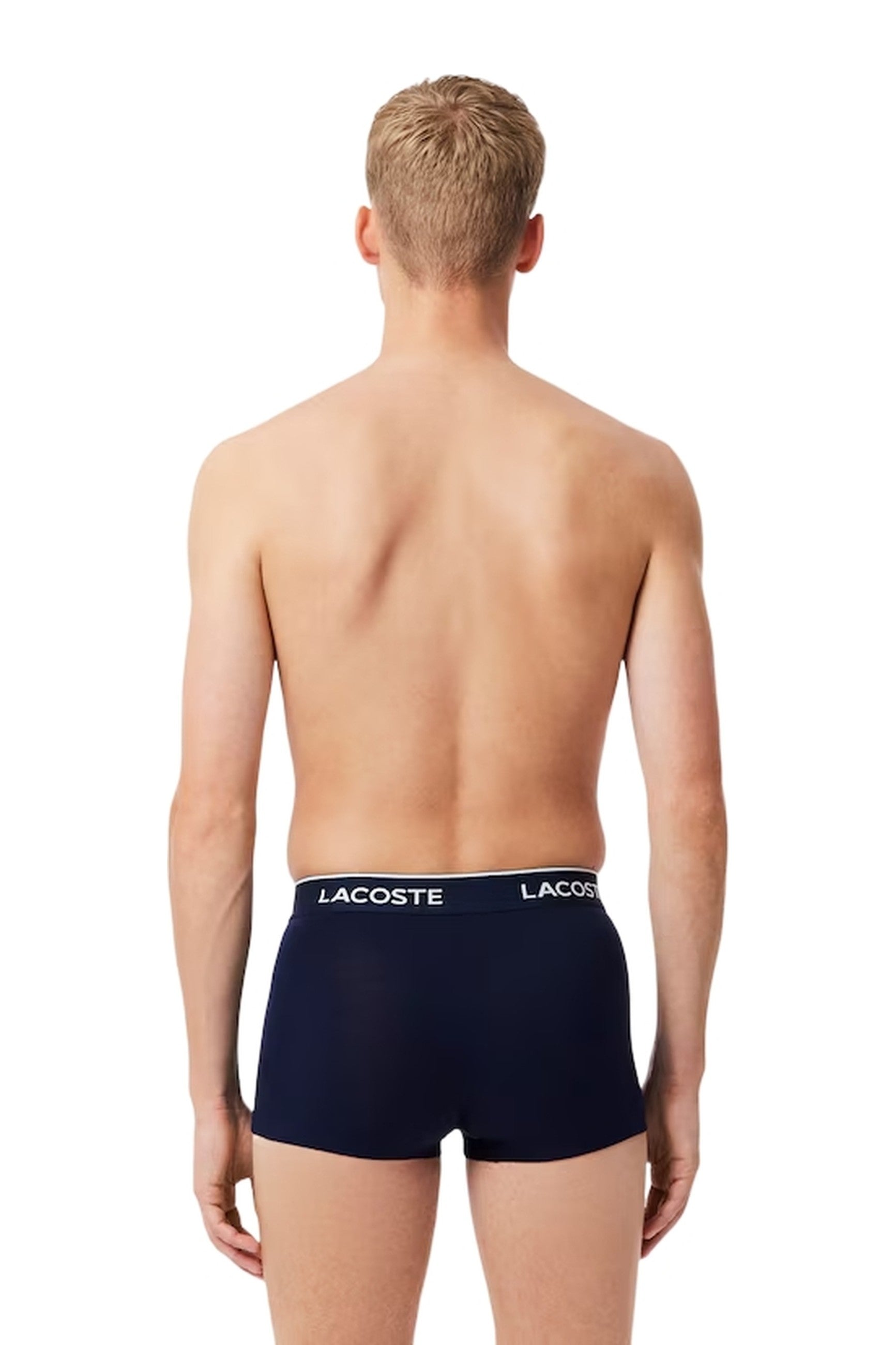 TRIPACK BOXERS LACOSTE MARINOS COTTON TRUNK