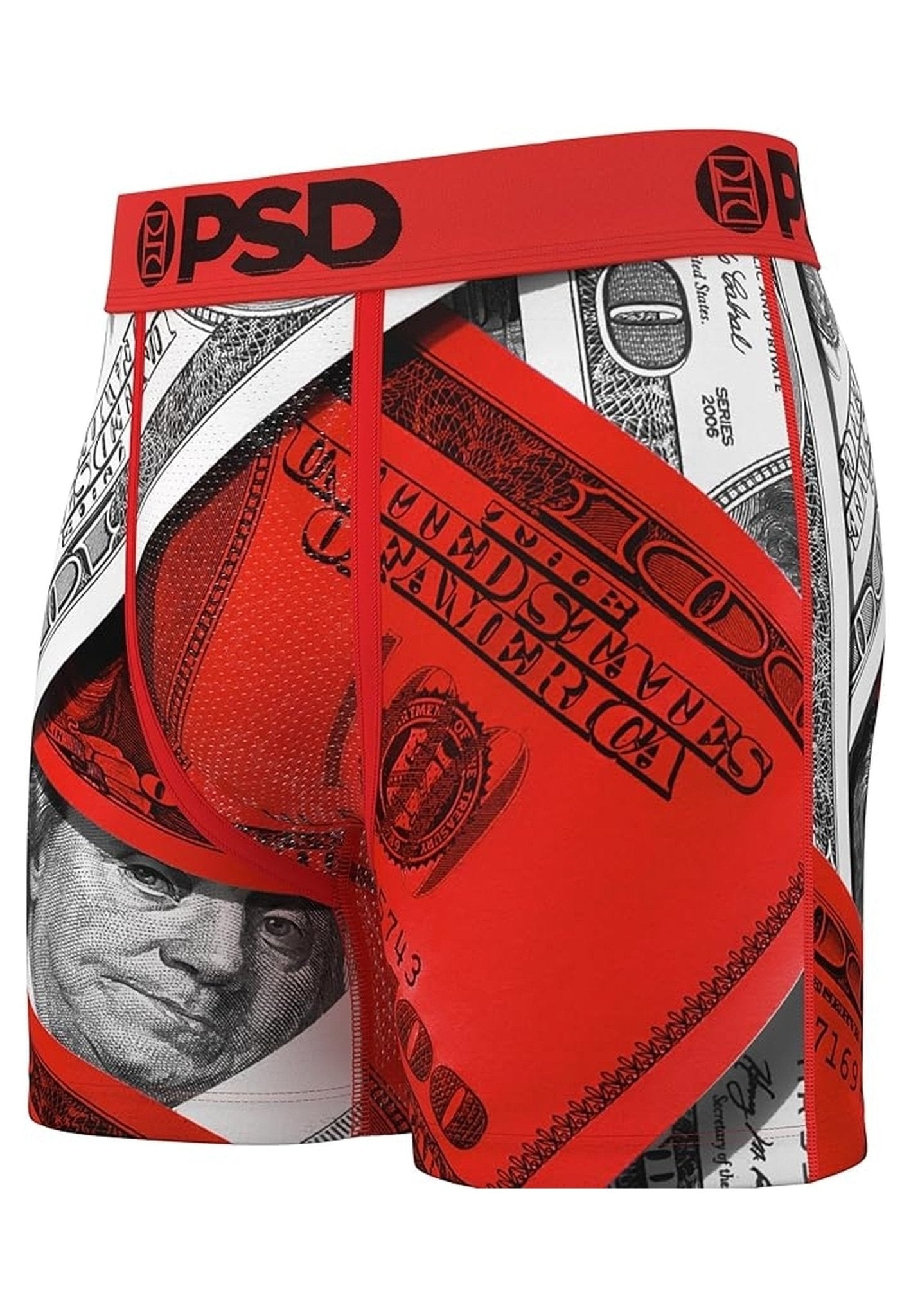 TRIPACK BOXERS PSD FIRE RED CORE FIT LENGHT - AREA ZERO