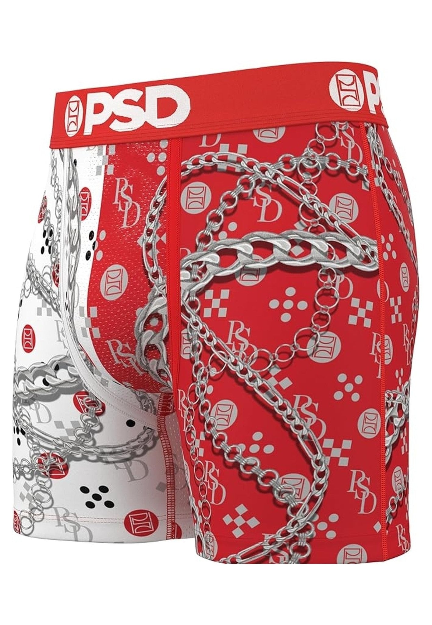 TRIPACK BOXERS PSD FIRE RED CORE FIT LENGHT - AREA ZERO