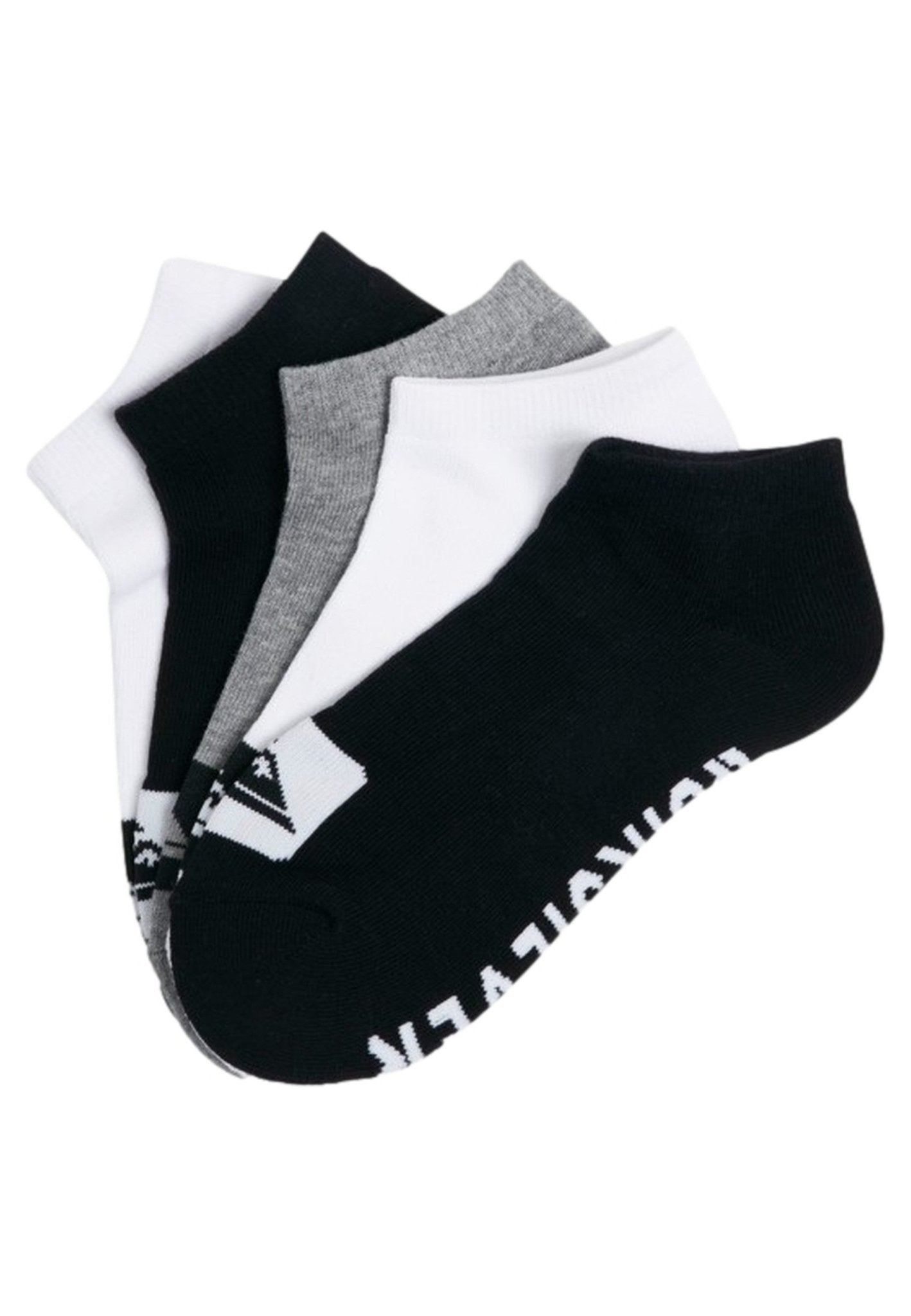 TRIPACK CALCETINES PUMA BLANCO/NEGRO/GRIS TOBILLEROS LOGO - AREA ZERO
