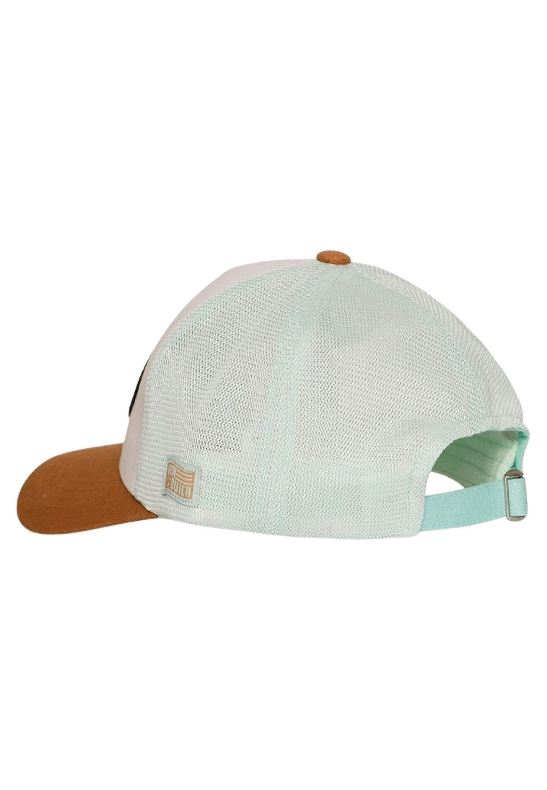 GORRA VON DUTCH BEIGE/TURQUESA LOFB40 TRUCKER CAP