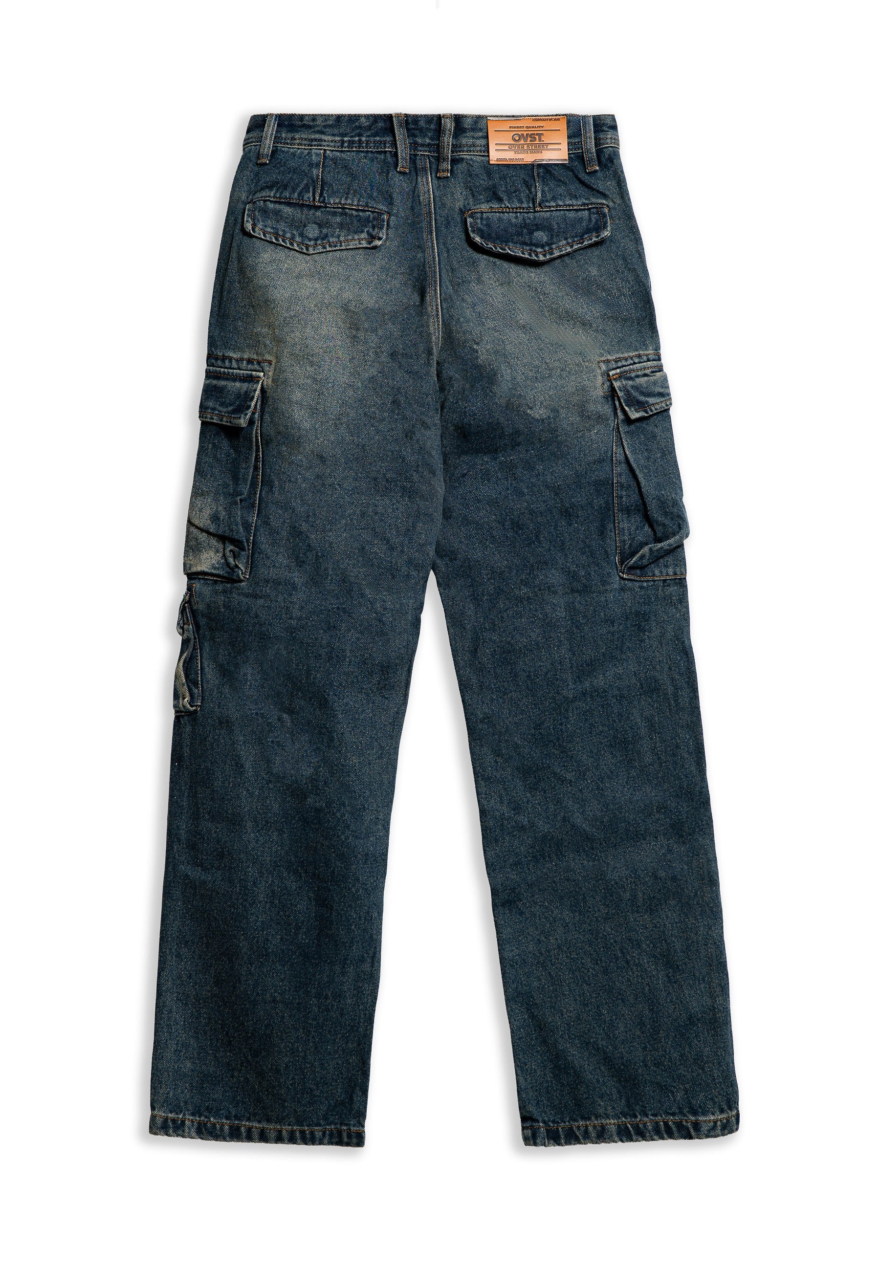 VAQUERO MOJADO GASTADO RUSTED SIDE POCKETS WIDE LEG PANT