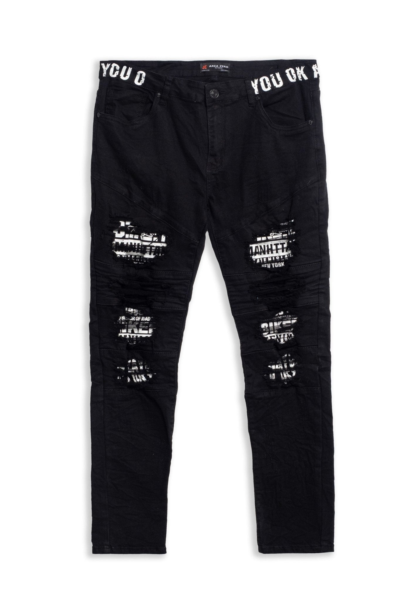 VAQUERO NEGRO ARE YOU WAISTBAND EBIKEB PANT - AREA ZERO