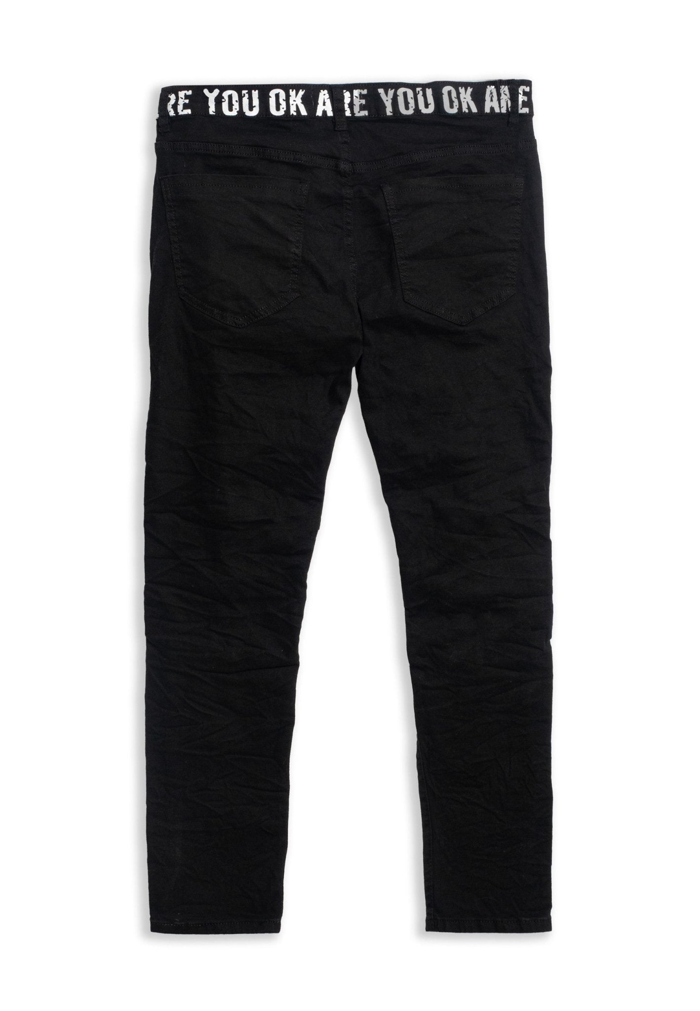 VAQUERO NEGRO ARE YOU WAISTBAND EBIKEB PANT - AREA ZERO