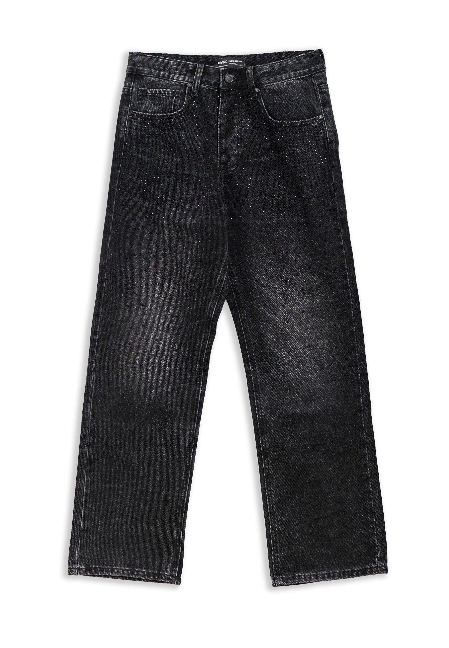 VAQUERO NEGRO WIDE LEG GLOW PANT