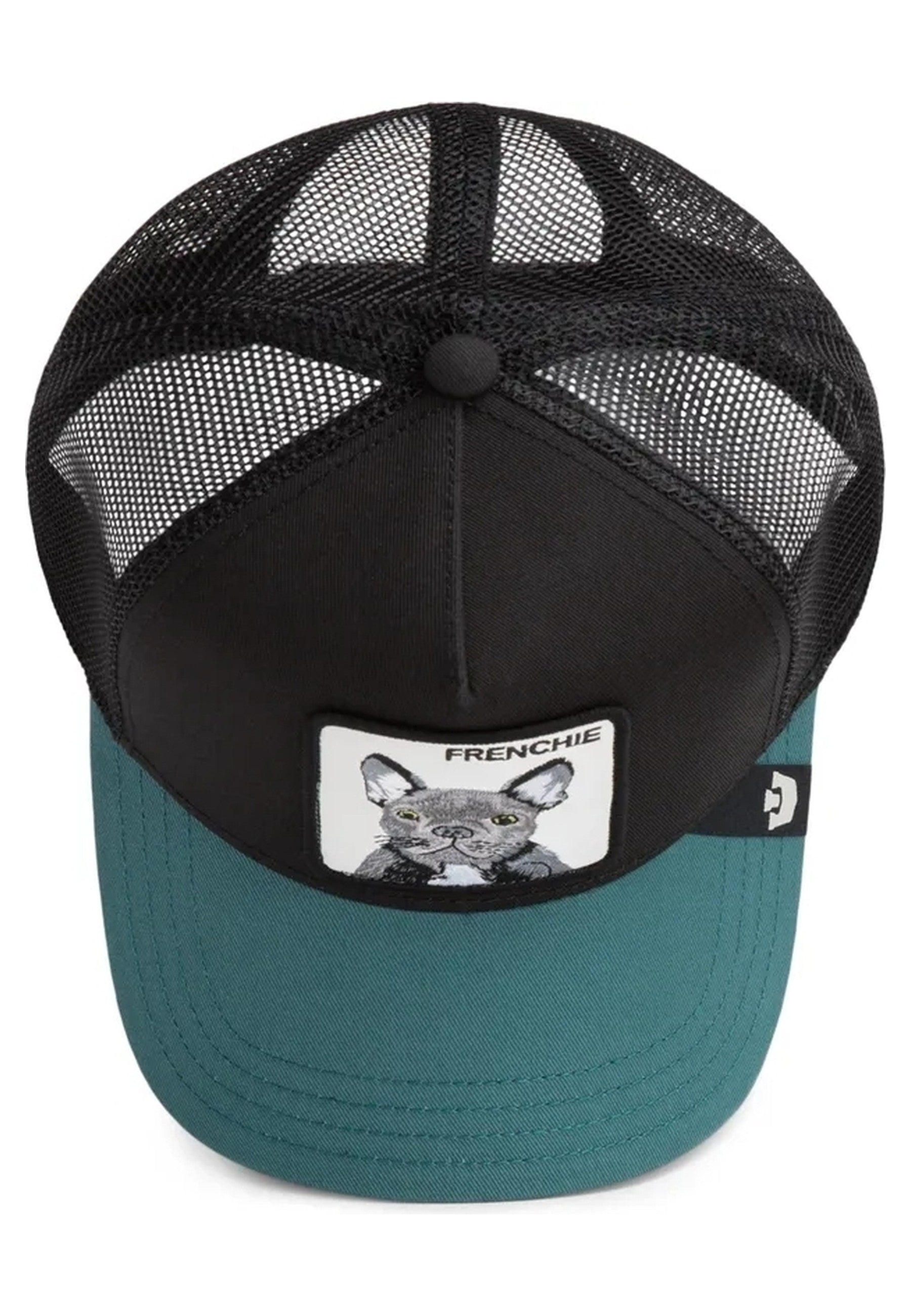 GORRA GOORIN NEGRA/VERDE SEA FRENCHIE VOI20 TRUCKER CAP