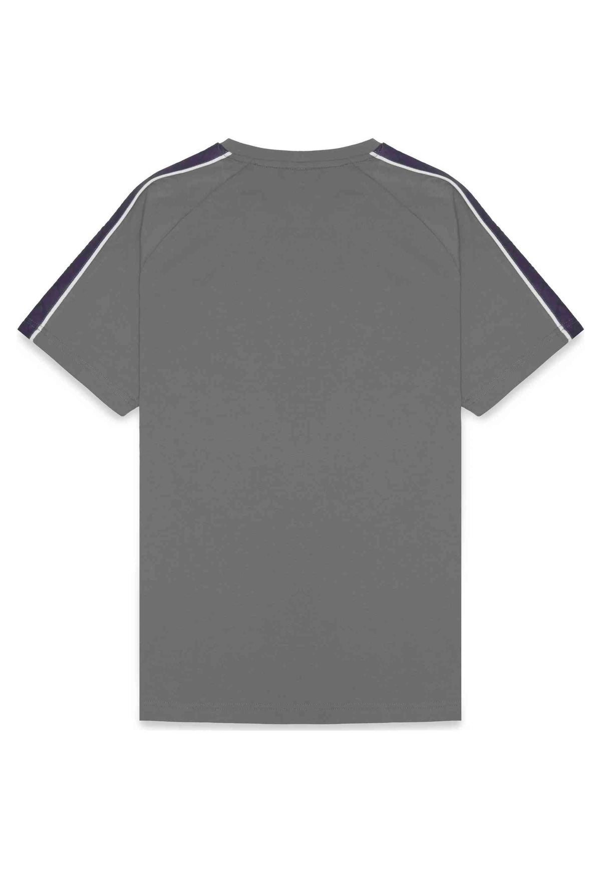 CAMISETA KAPPA GRIS/VIOLETA COEN SLIM FIT TEE