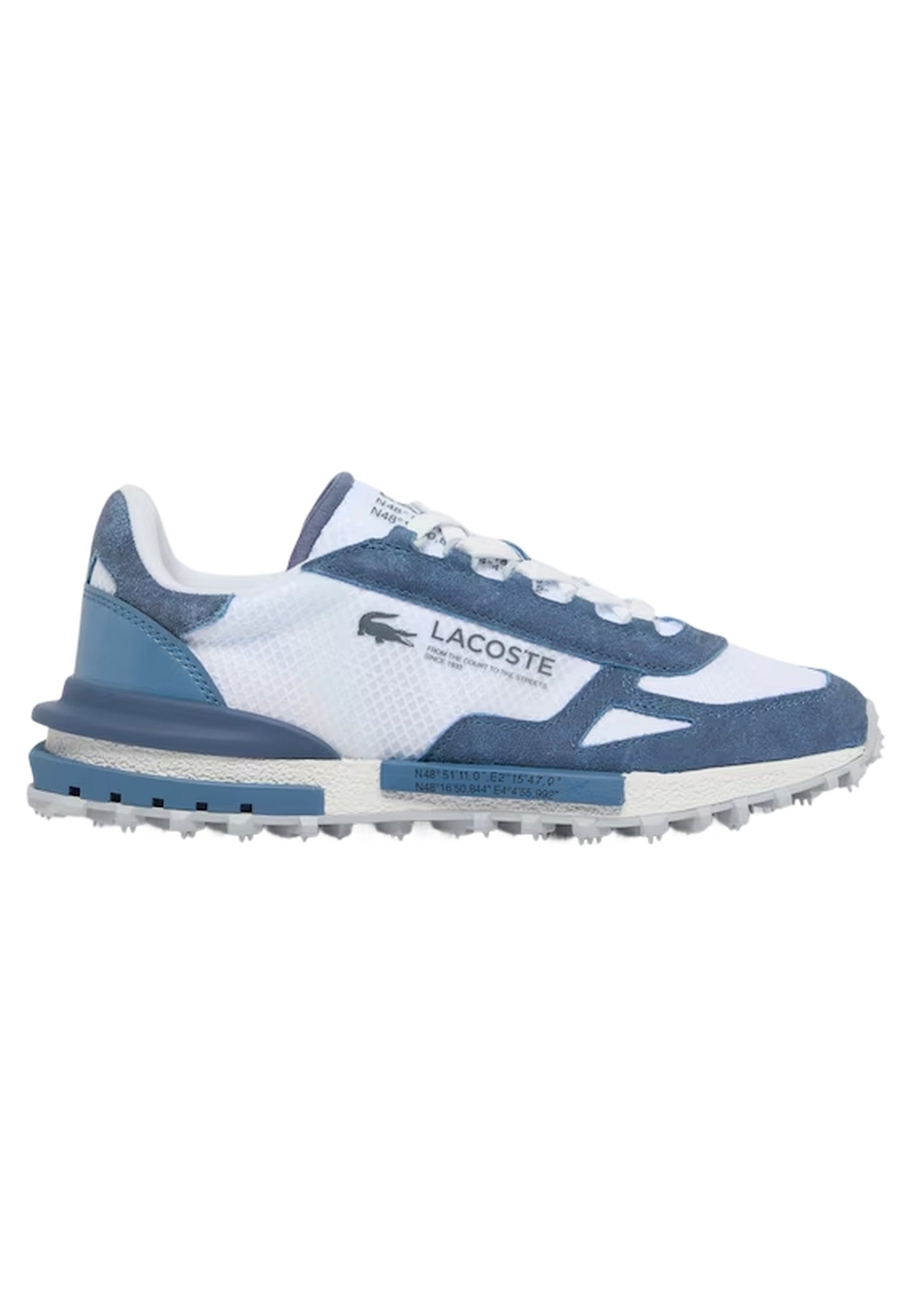 ZAPATILLAS LACOSTE AZULES ELITE ACTIVE X96 SNEAKERS