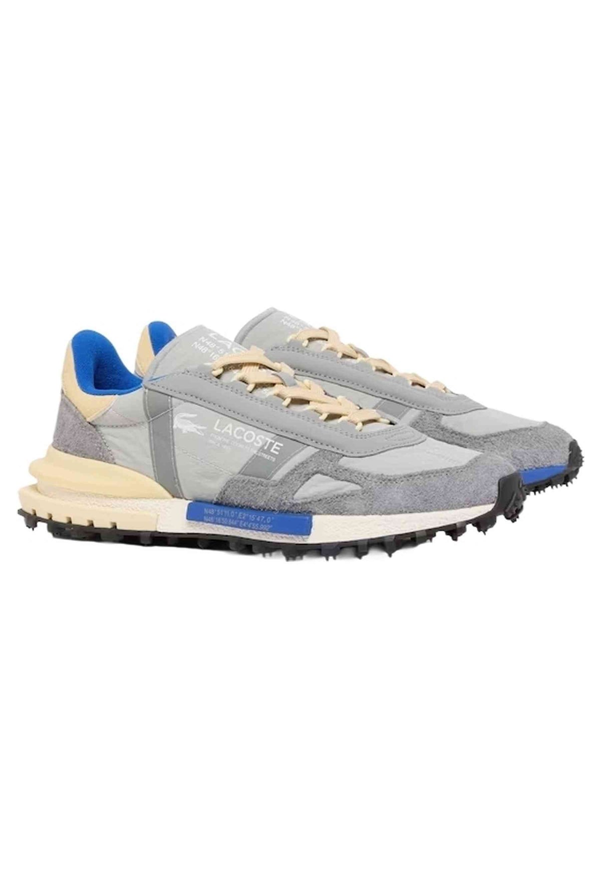 ZAPATILLAS LACOSTE GRISES ELITE ACTIVE SNEAKERS