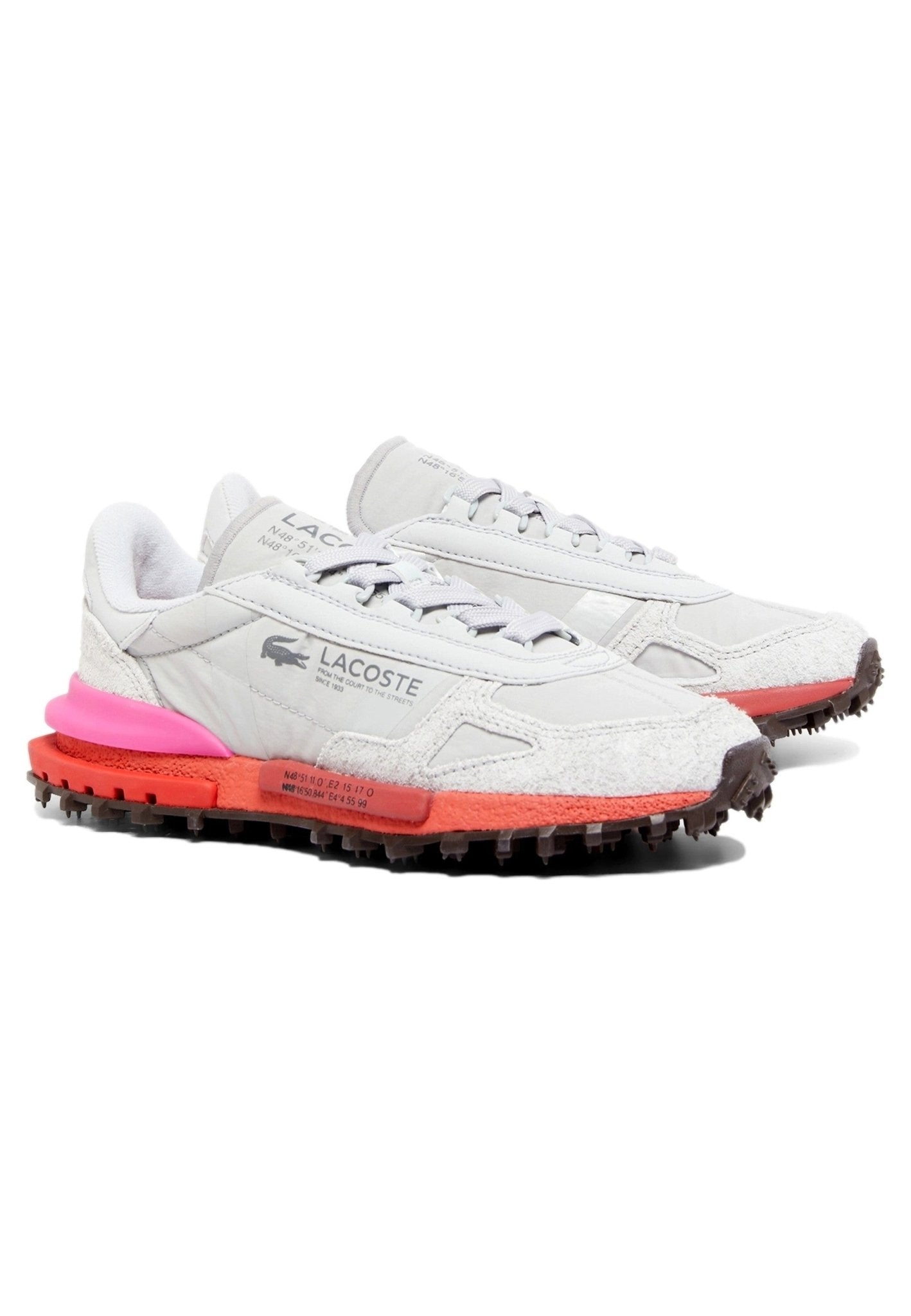 ZAPATILLAS LACOSTE GRISES ELITE ACTIVE WOMEN SNEAKERS - AREA ZERO